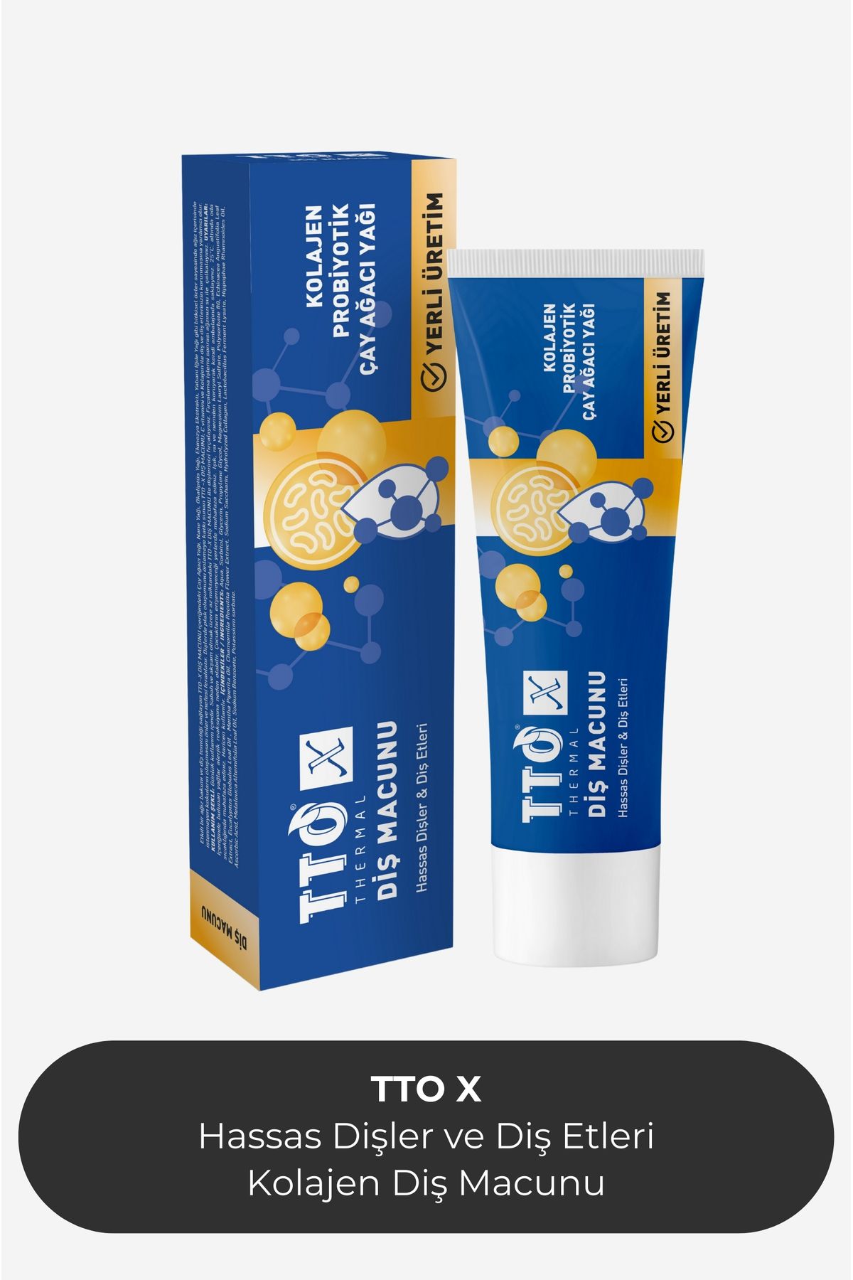 خمیردندان مجموعه مراقبت از دندانپزشکی خانواده X سامبا کلاژن Tto