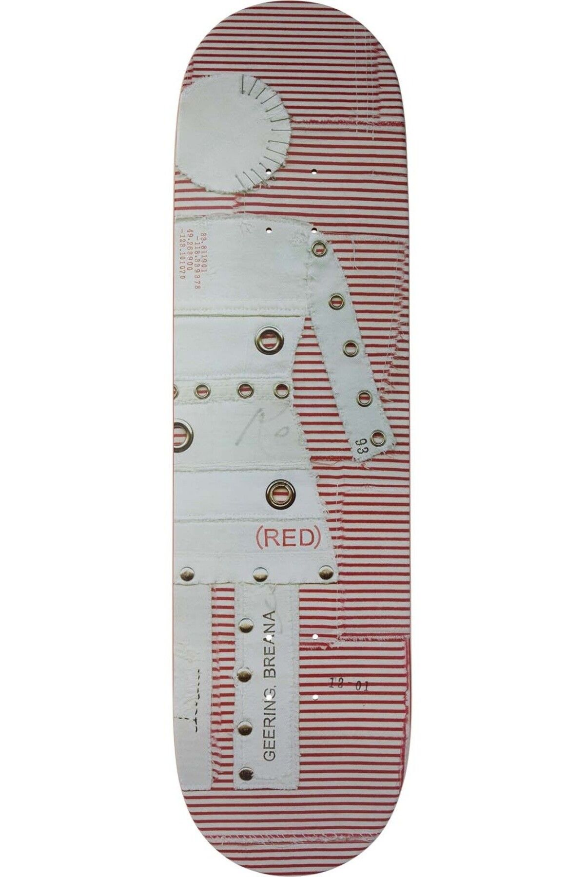 Girl 8 Geering Red Stripe Kaykay Tahtası