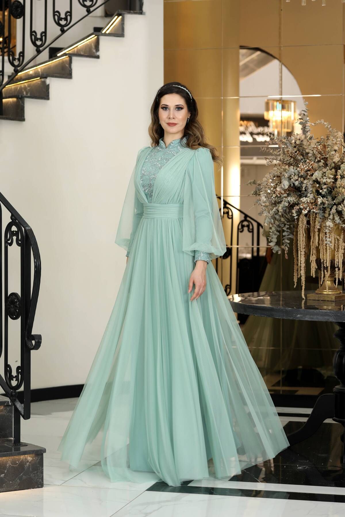 Halezademoda Tesettür Abi̇ye Seyran
