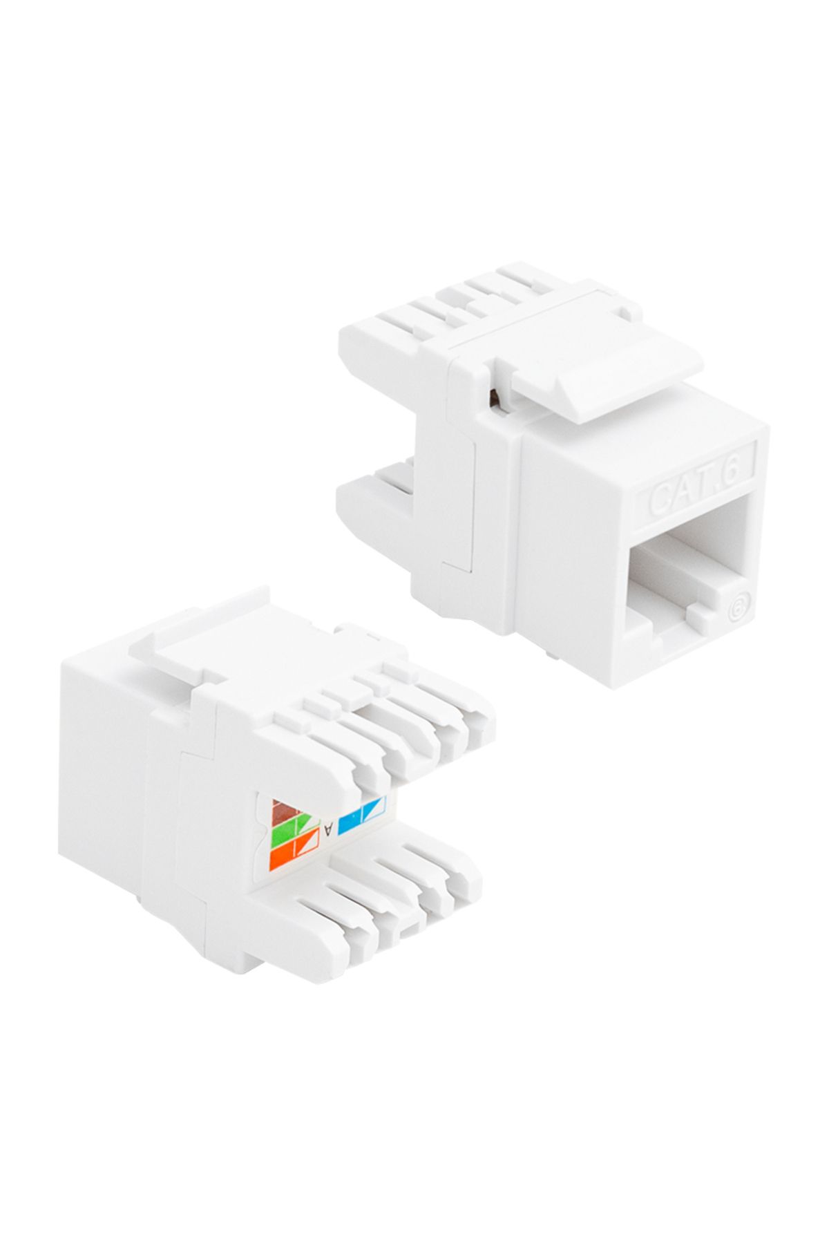 Modafiks RJ 45 CAT6 ŞASE 180 DERECE (KEYSTONE JACK) (4767)