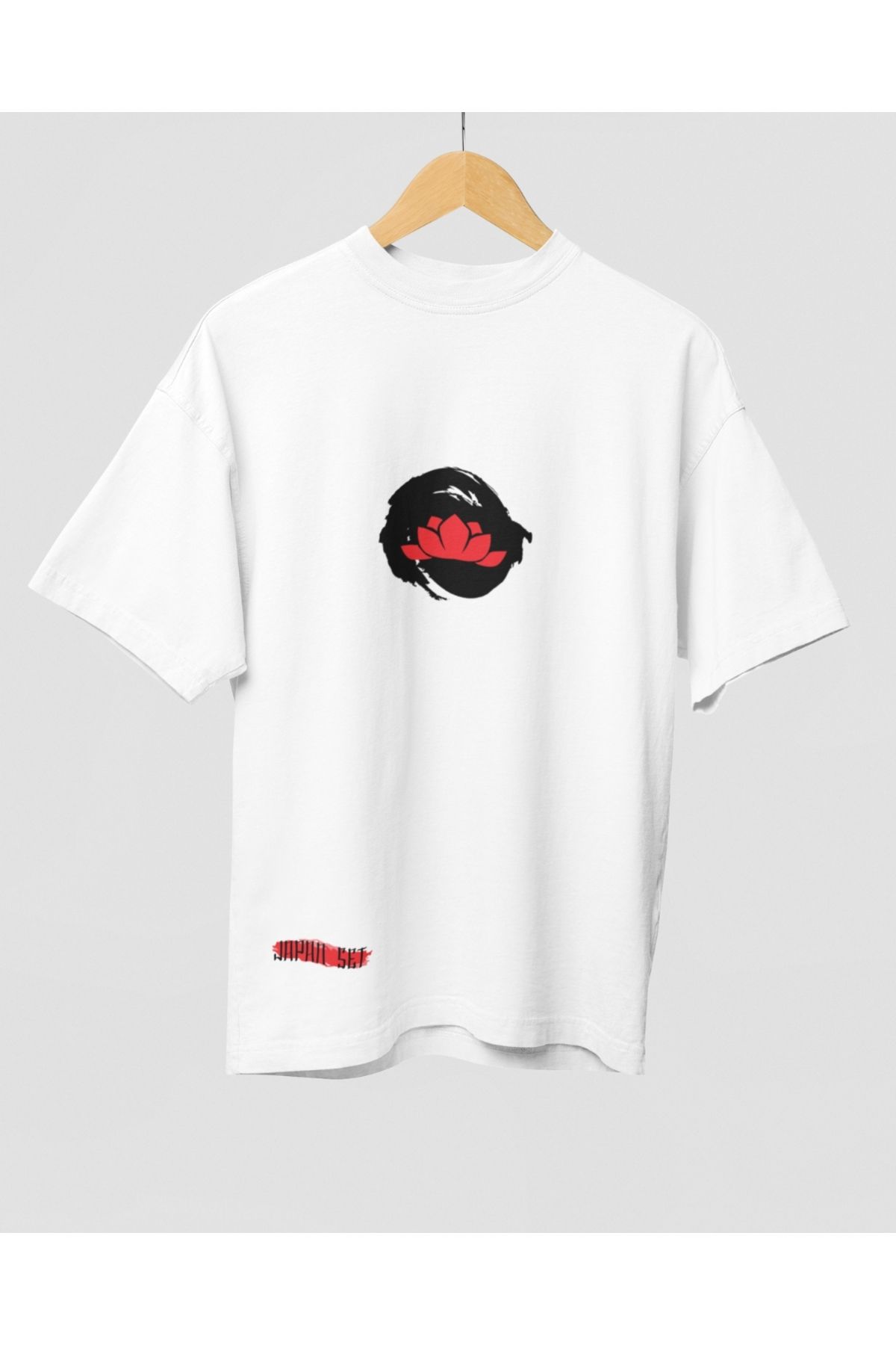 Mollis Sessiz Güç Kadın Baskılı Oversize T-Shirt