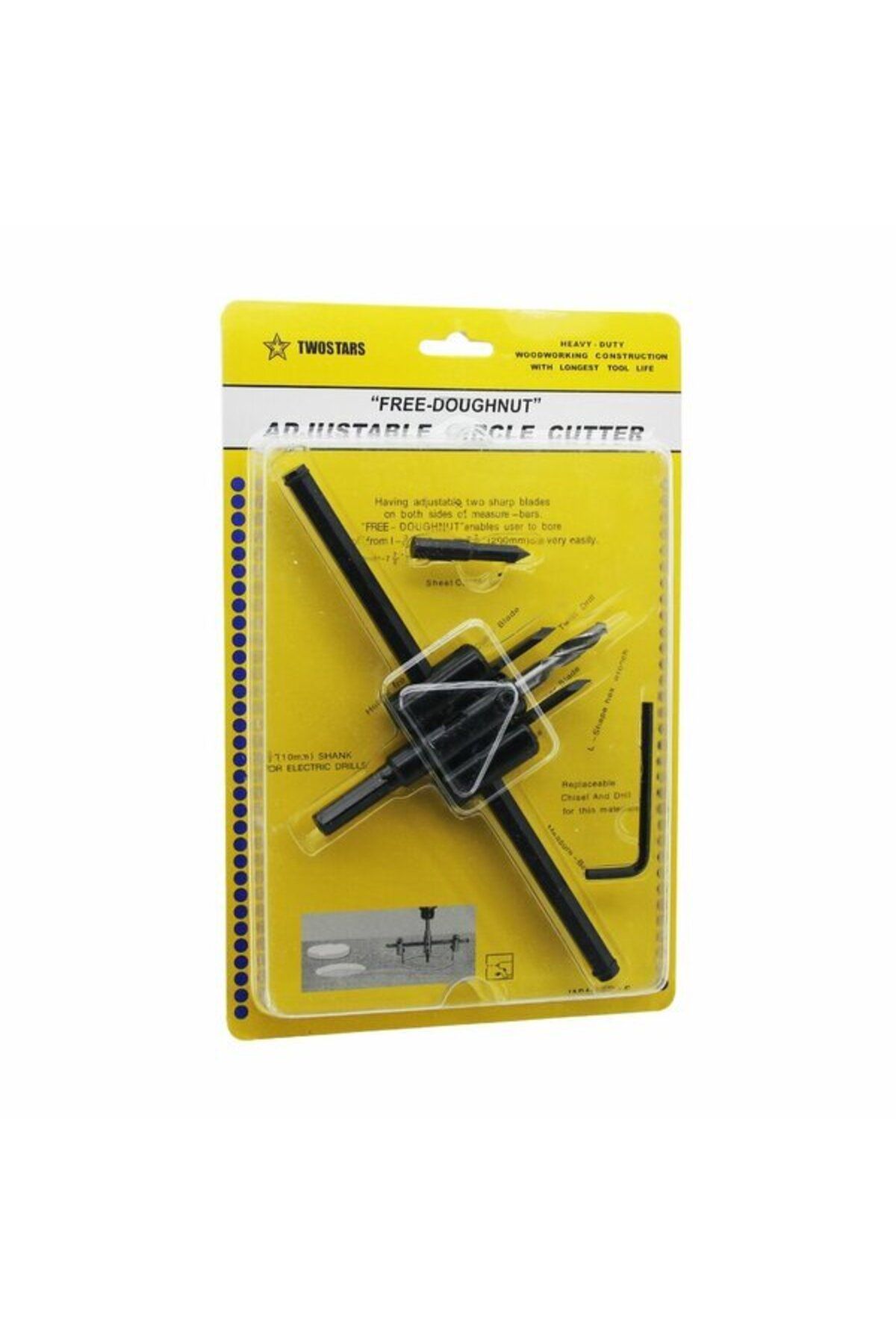 Modafiks AYARLI ALÇI PANÇ DELME 2 BIÇAK 1-3 İNÇ/16 30MM - 7-7 İNÇ/8 200MM - 1 İNÇ/8 3MM - 2 İNÇ 50MM (4767)