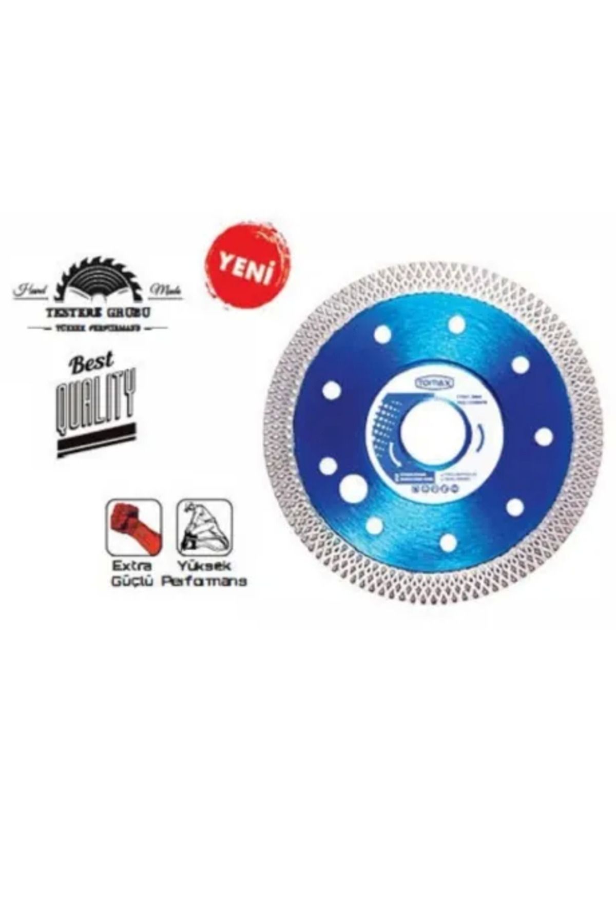 Modafiks Çapraz Dişli Hassas Kesim Disk - 115x13 Mm