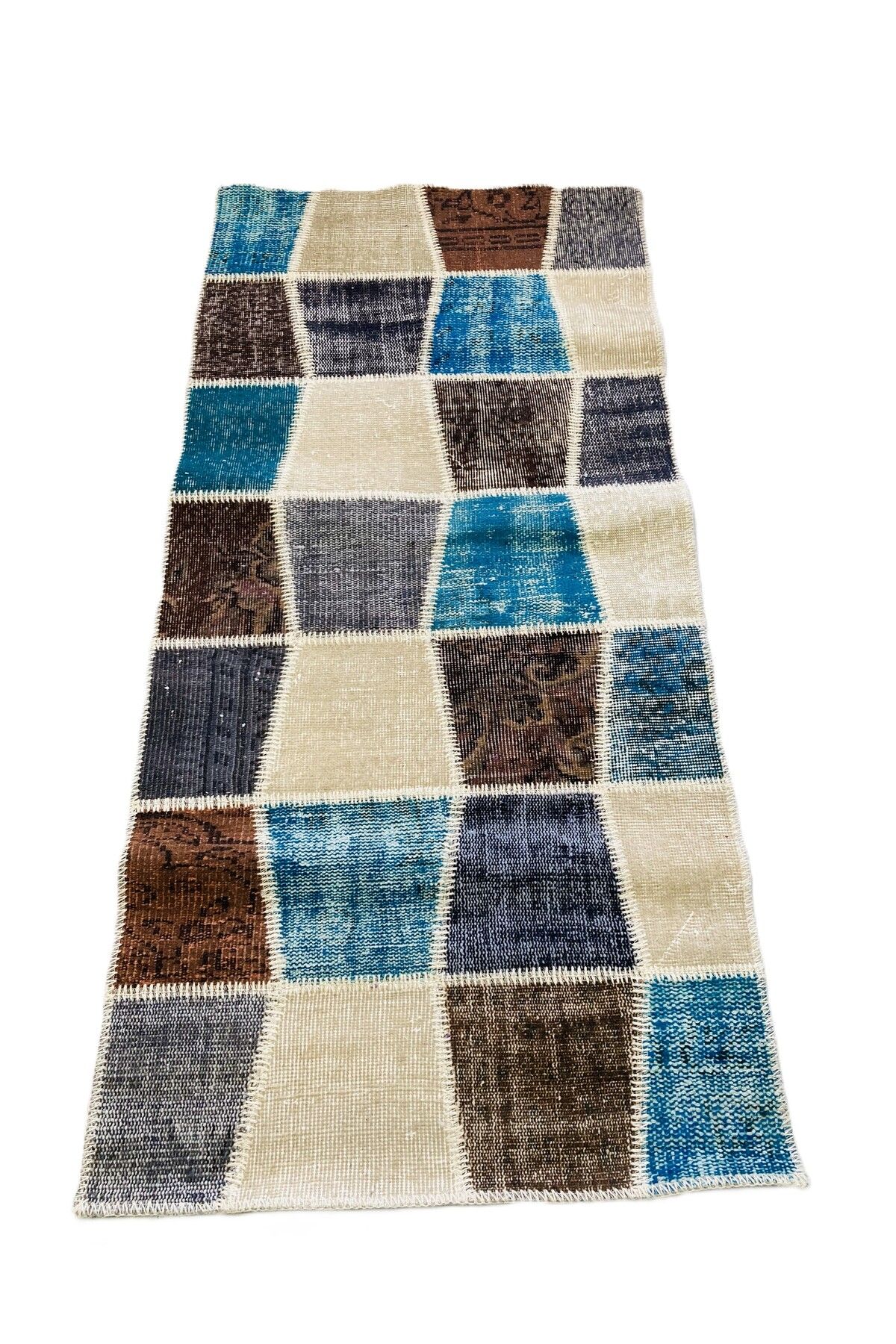 1001Rugs Patchwork El Halı 80 x 150