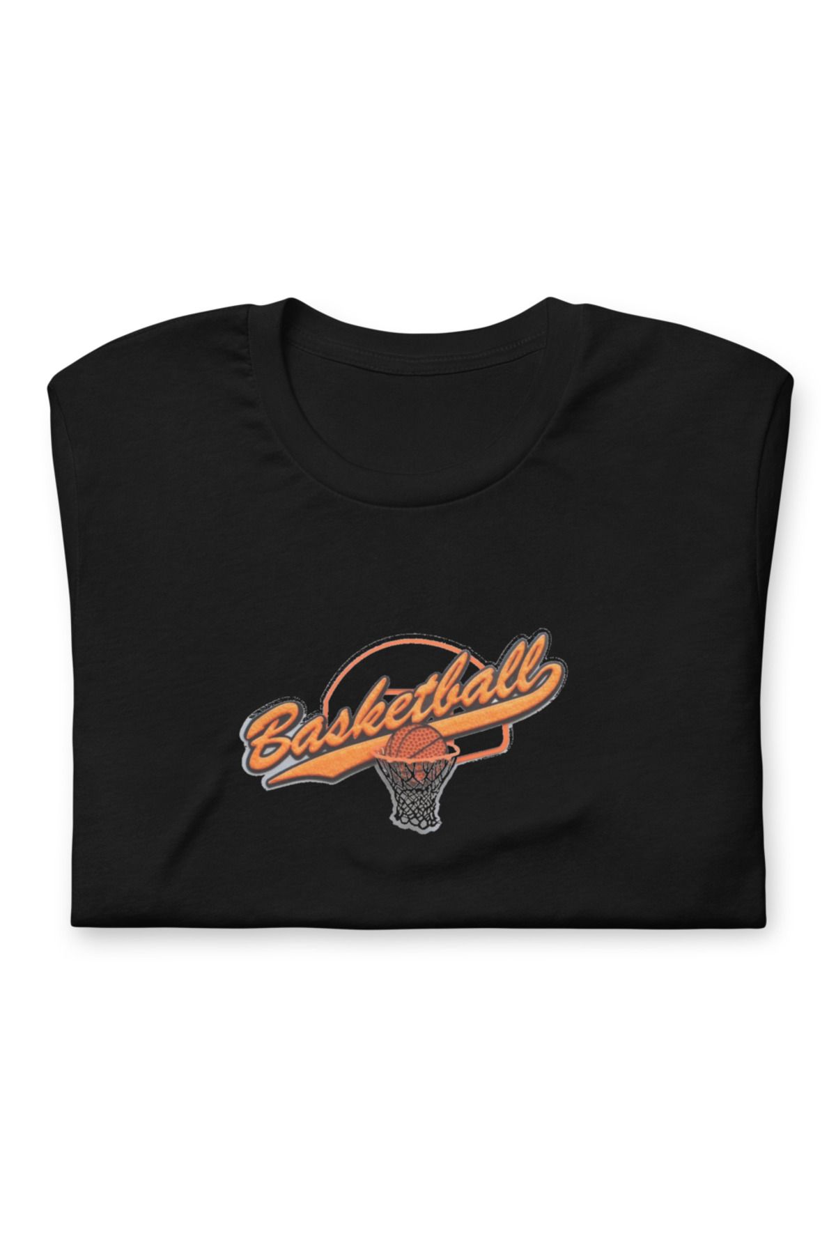LADİJİTAL BASKI ÇÖZÜMLERİ SİYAH BASKETBOL BASKILI TSHİRT