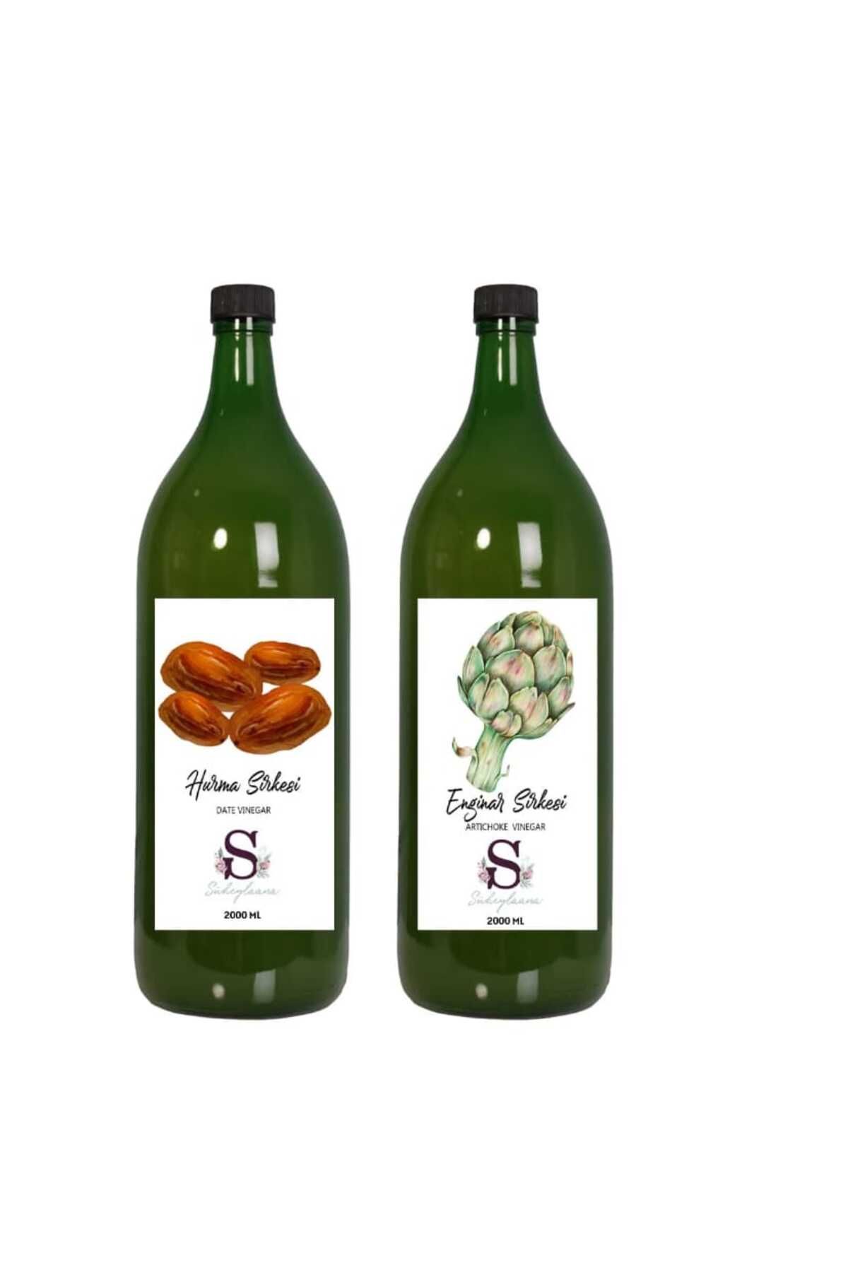 Süheylaana Doğal Hurma Sirkesi 2000 Ml - Doğal Enginar Sirkesi 2000 Ml