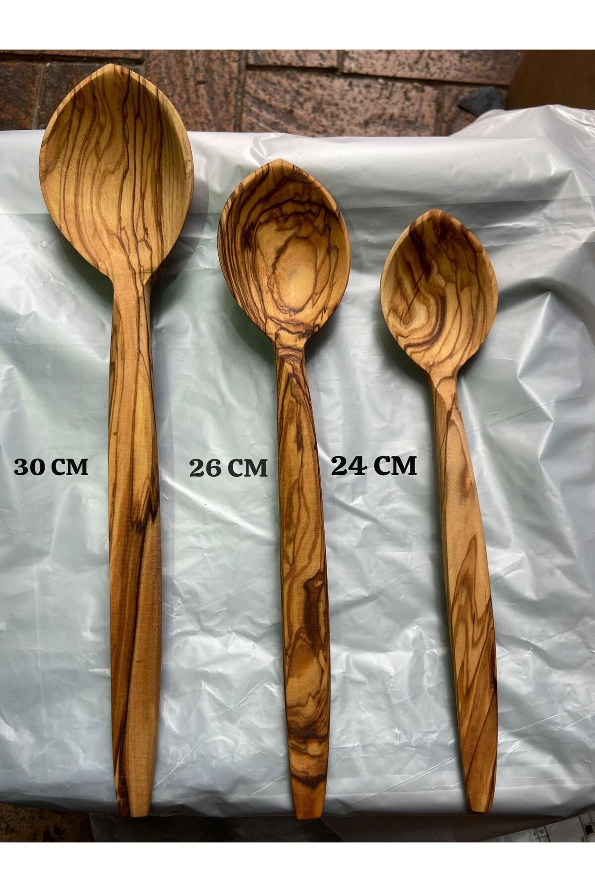 Beta Zeytin Ağacı 3’lü Kaşık Set