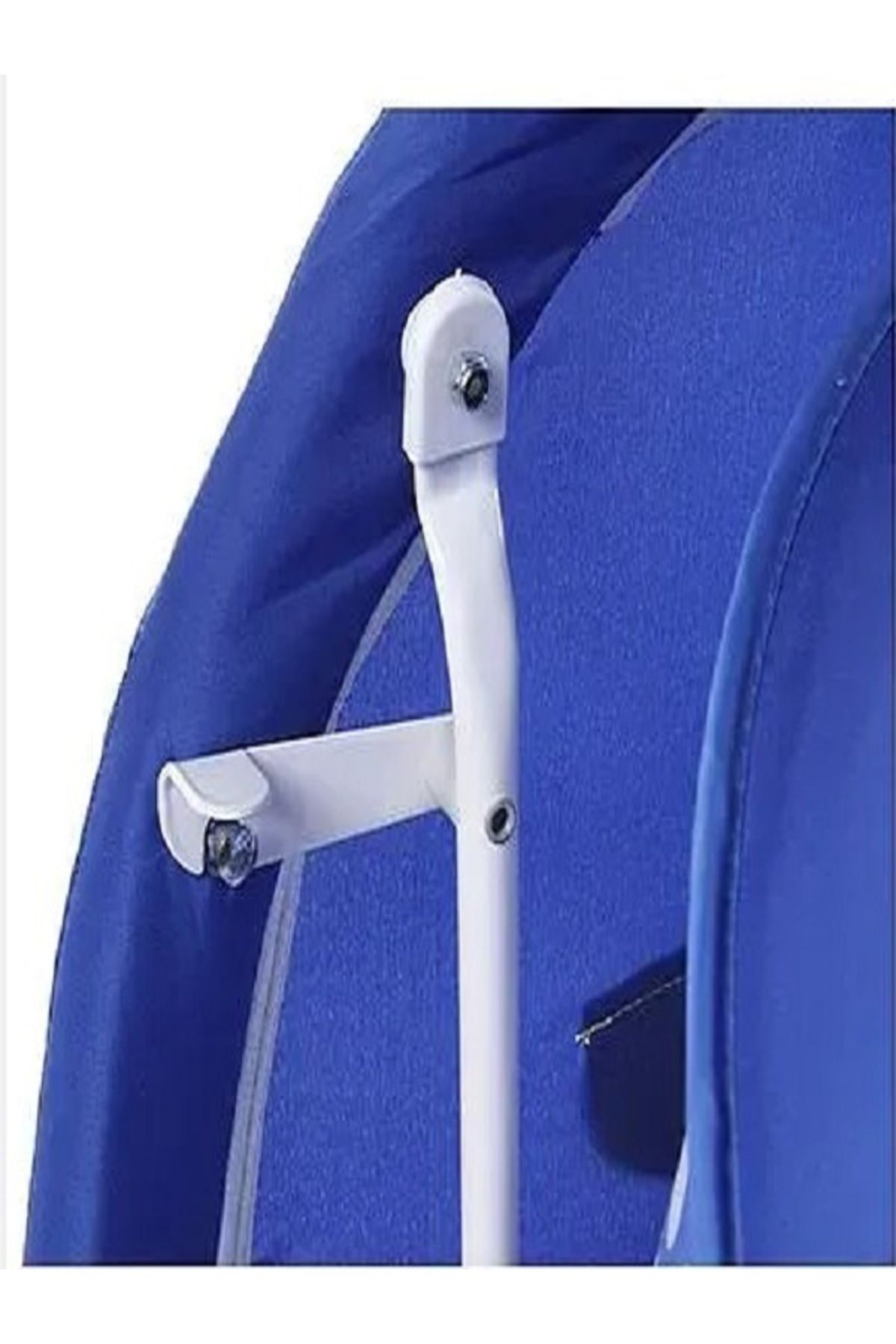 rexa-Baby Cradle With Mosquito Net Penguin Design And Polka Dots - Blue 6