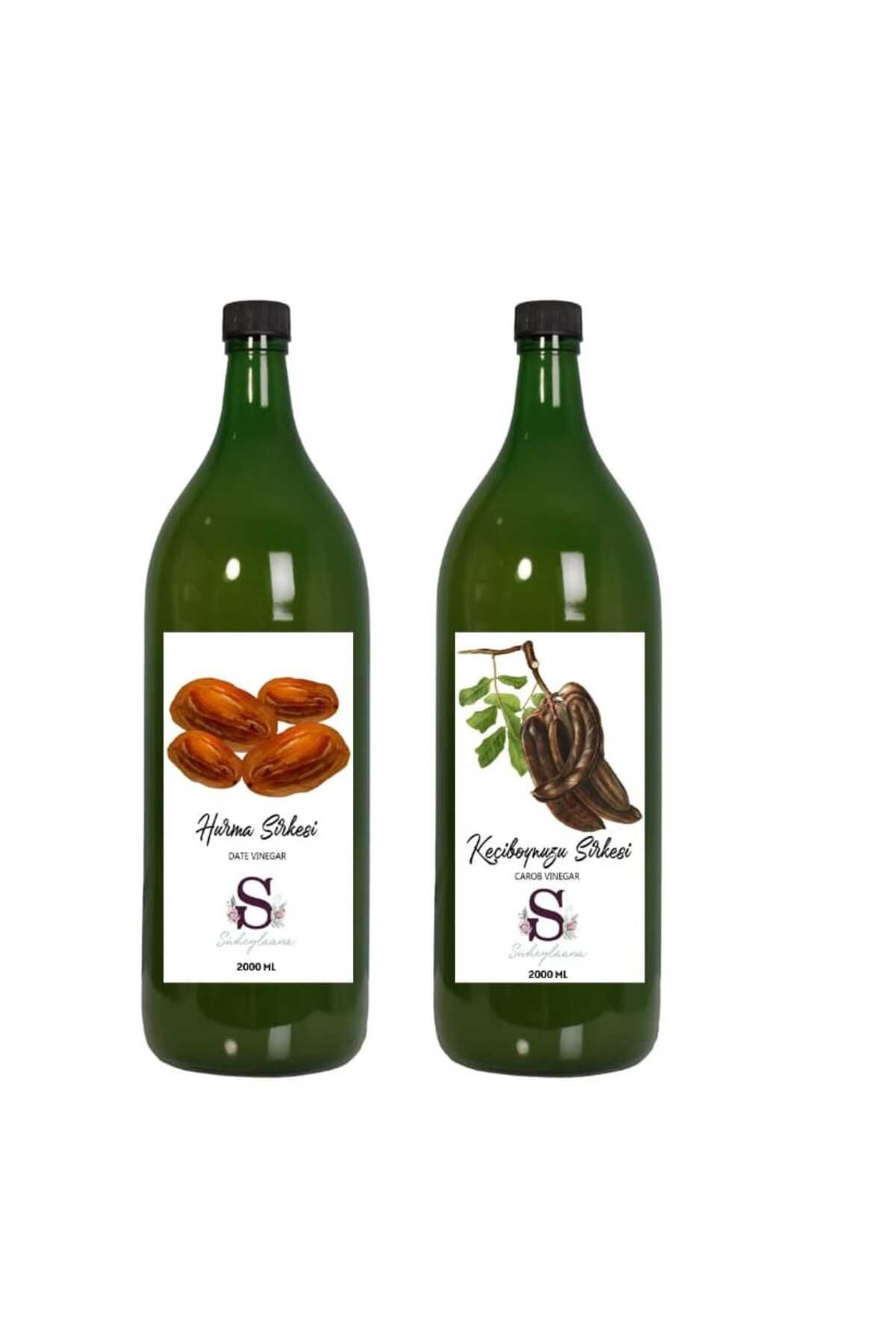 Süheylaana Doğal Hurma Sirkesi 2000 Ml - Doğal Keçiboynuzu Sirkesi 2000 Ml