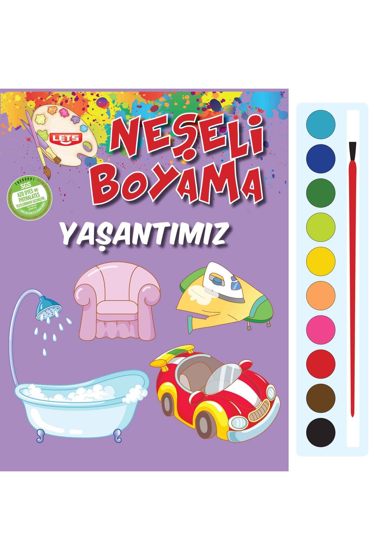 Parıltı Yayınları Neşeli Boyama Yaşantımız