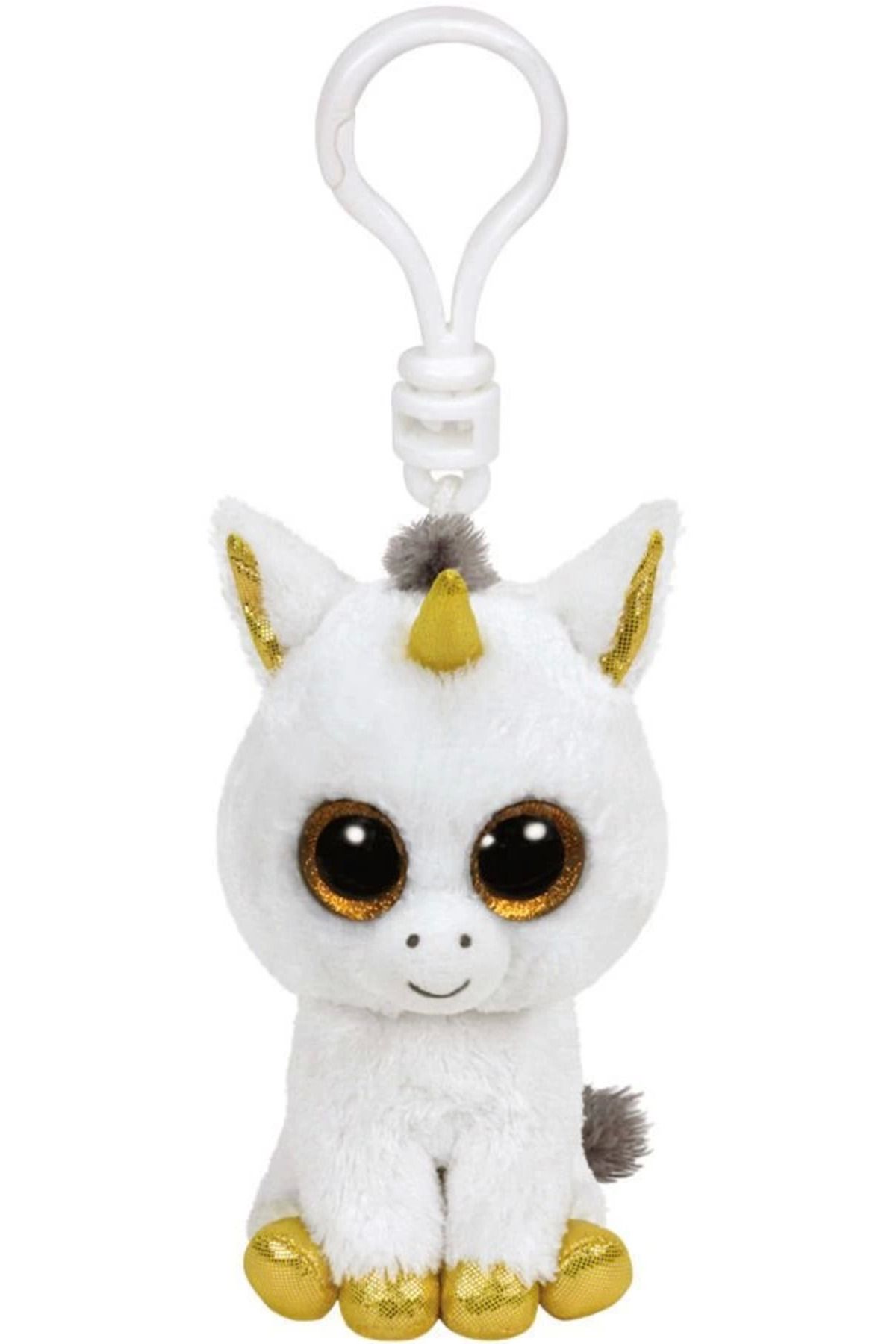 Emperium TY Beanie Boo´s Pegasus Tek Boynuzlu At Peluş Anahtarlık