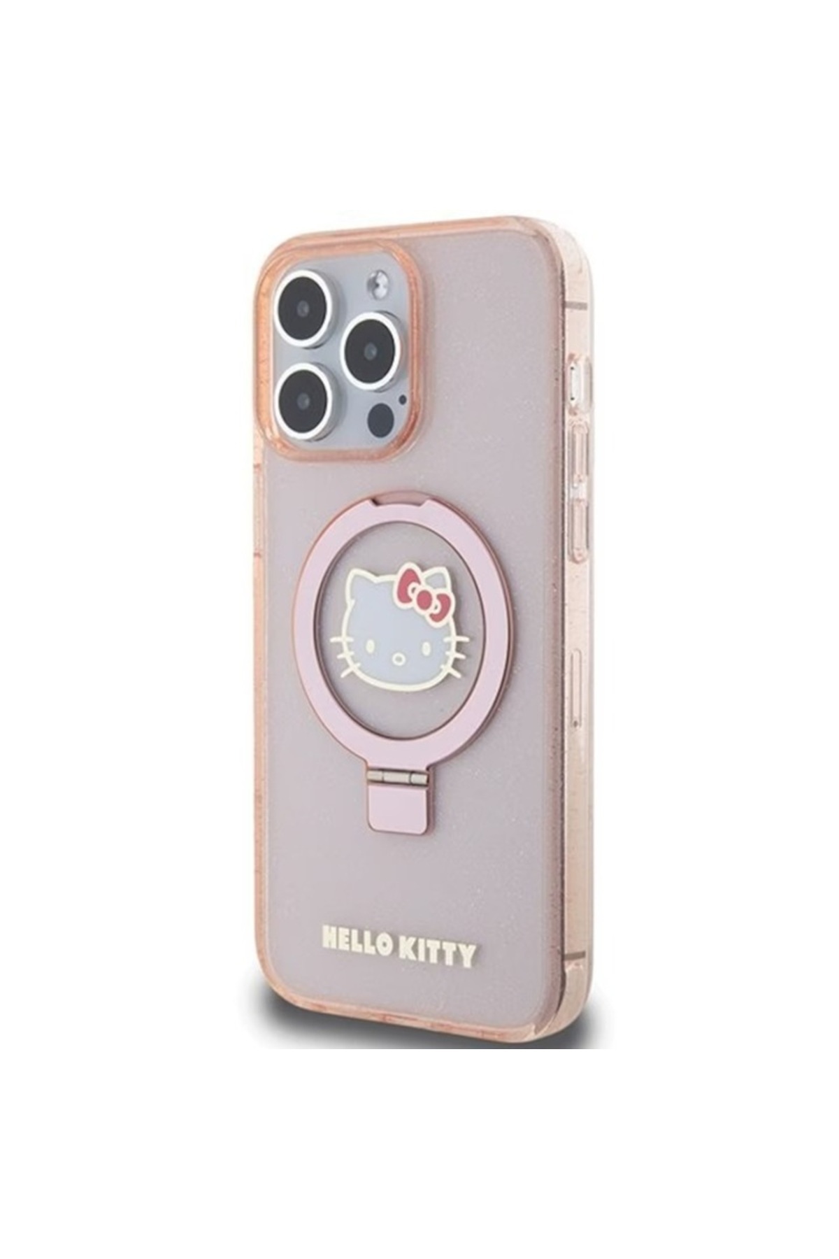 Hello Kitty-Protective case for iPhone 15 Pro Max 6.7", Hello Kitty, Polycarbonate, Pink 2