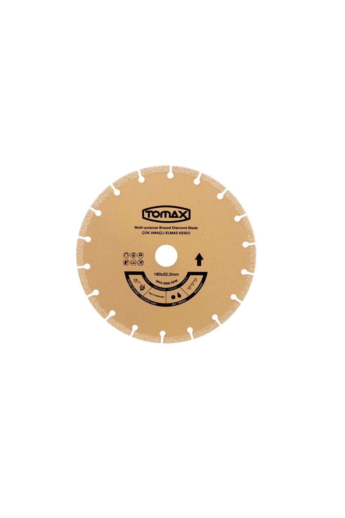 Modafiks Çok Amaçlı Elmas Kesici Disk - 115x22