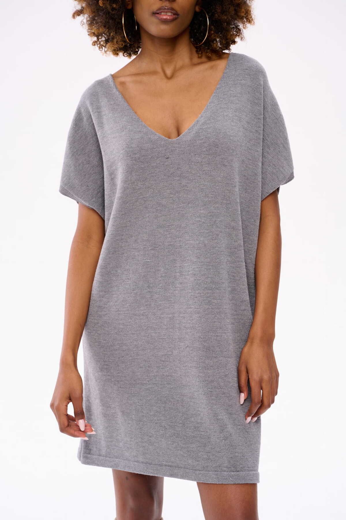 Blue Shadow-Ladies' Sweater Tunic Syri Graphite 5