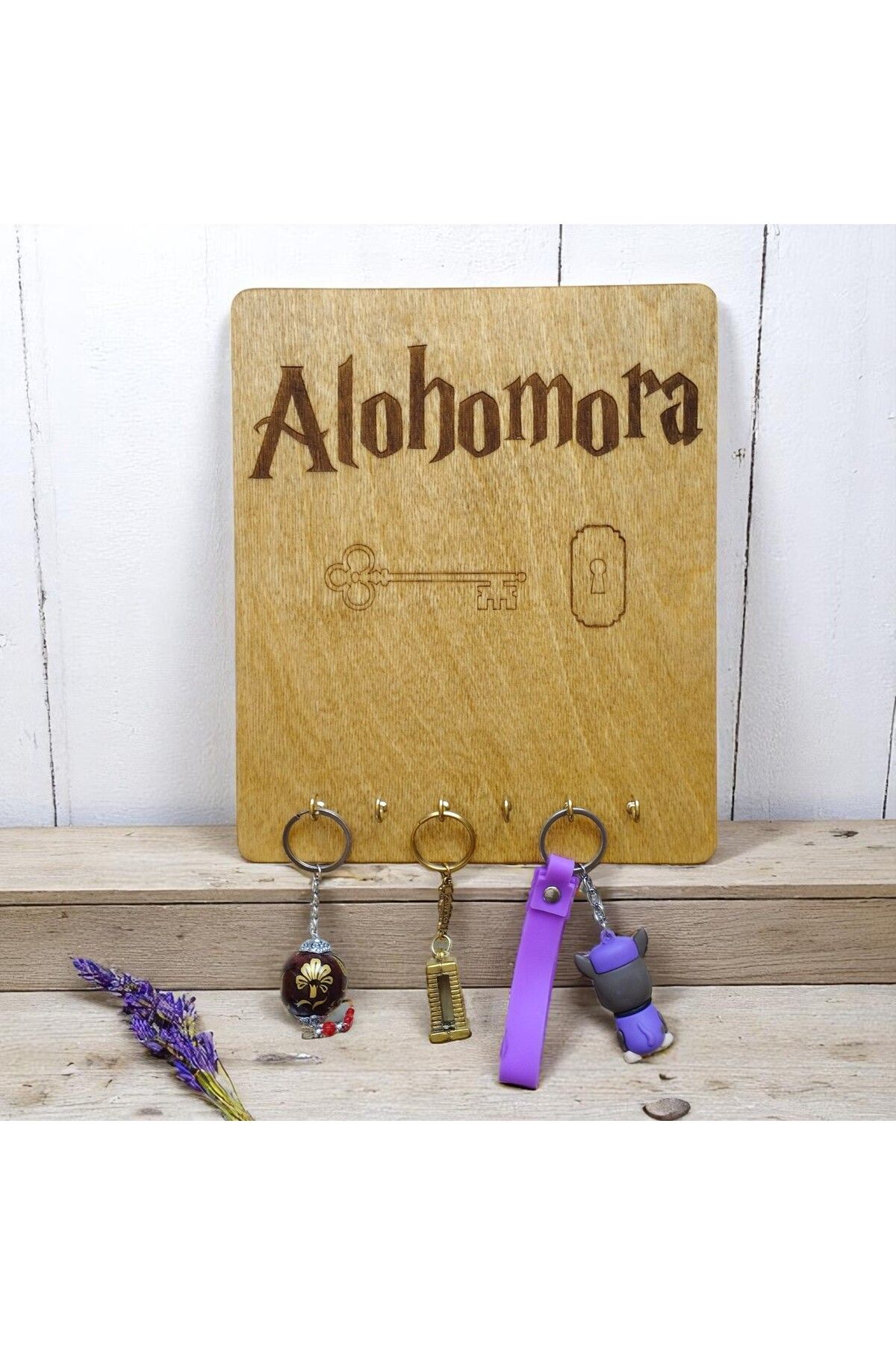 Grafiza Harry Potter Alohomora Anahtar Askılığı Hediyelik 25 x 21 cm