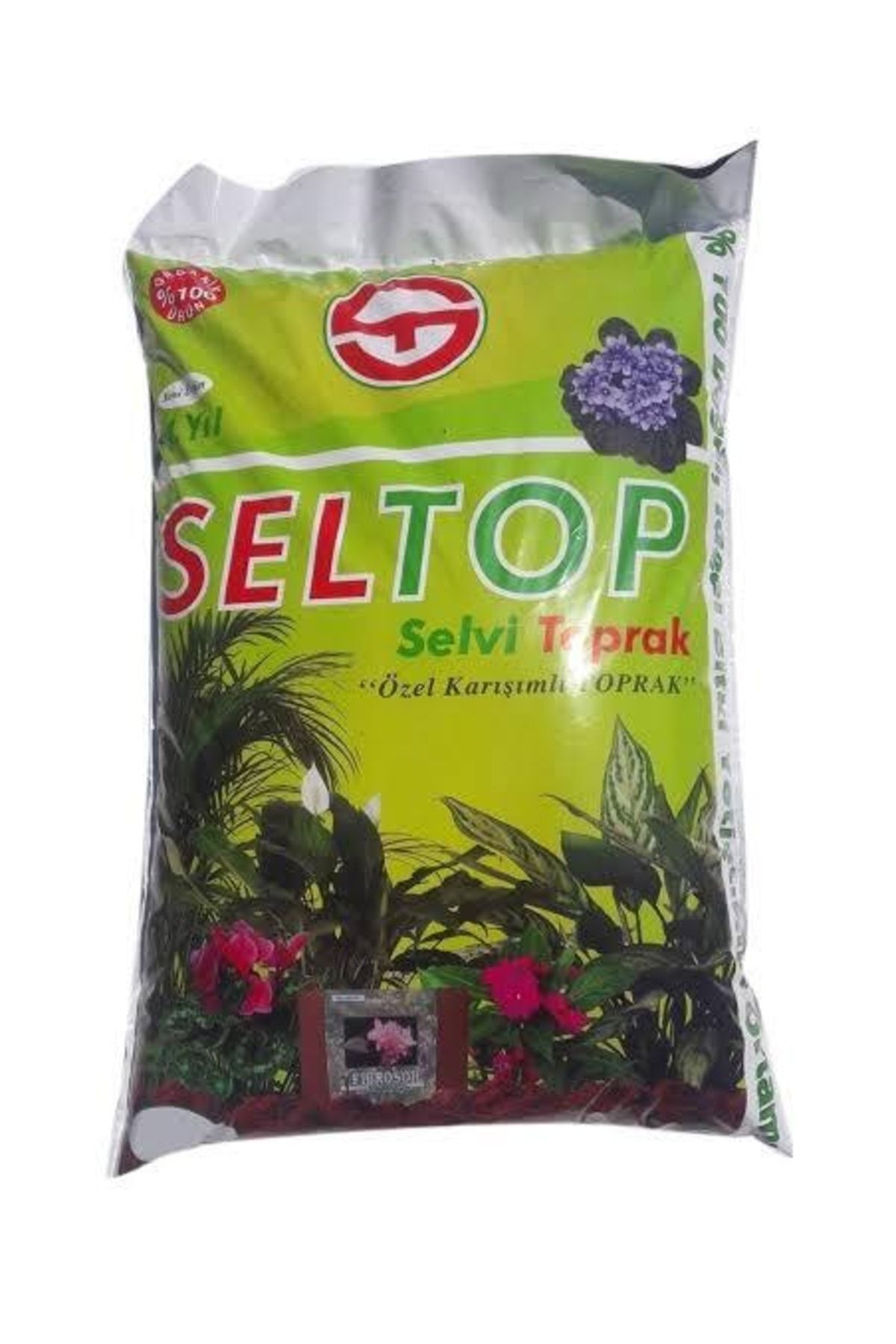 SELTOP 20 Lt Özel Karışımlı Toprak. Çiçek Toprağı, Torf, Saksı Toprağı, Süs Bitkisi Toprağı.