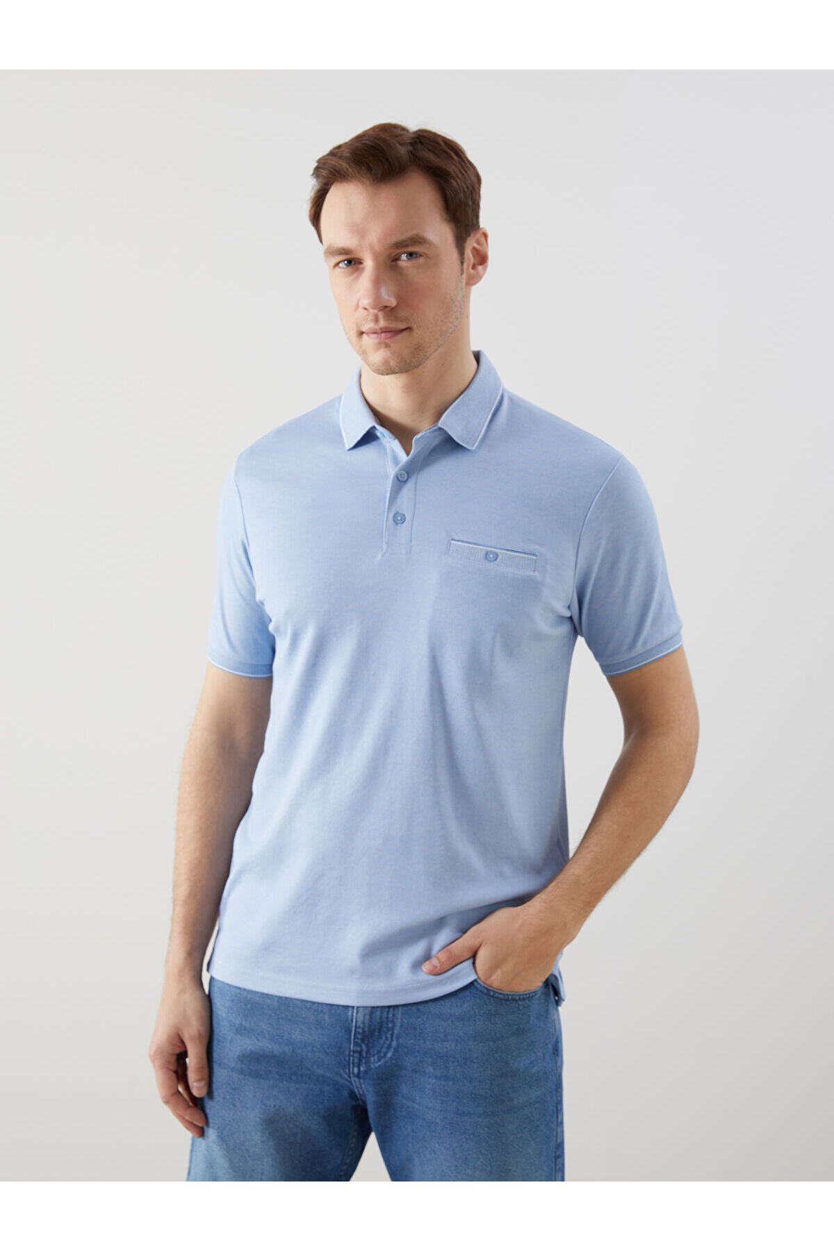 LC Waikiki Polo Yaka Pike Erkek Tişört