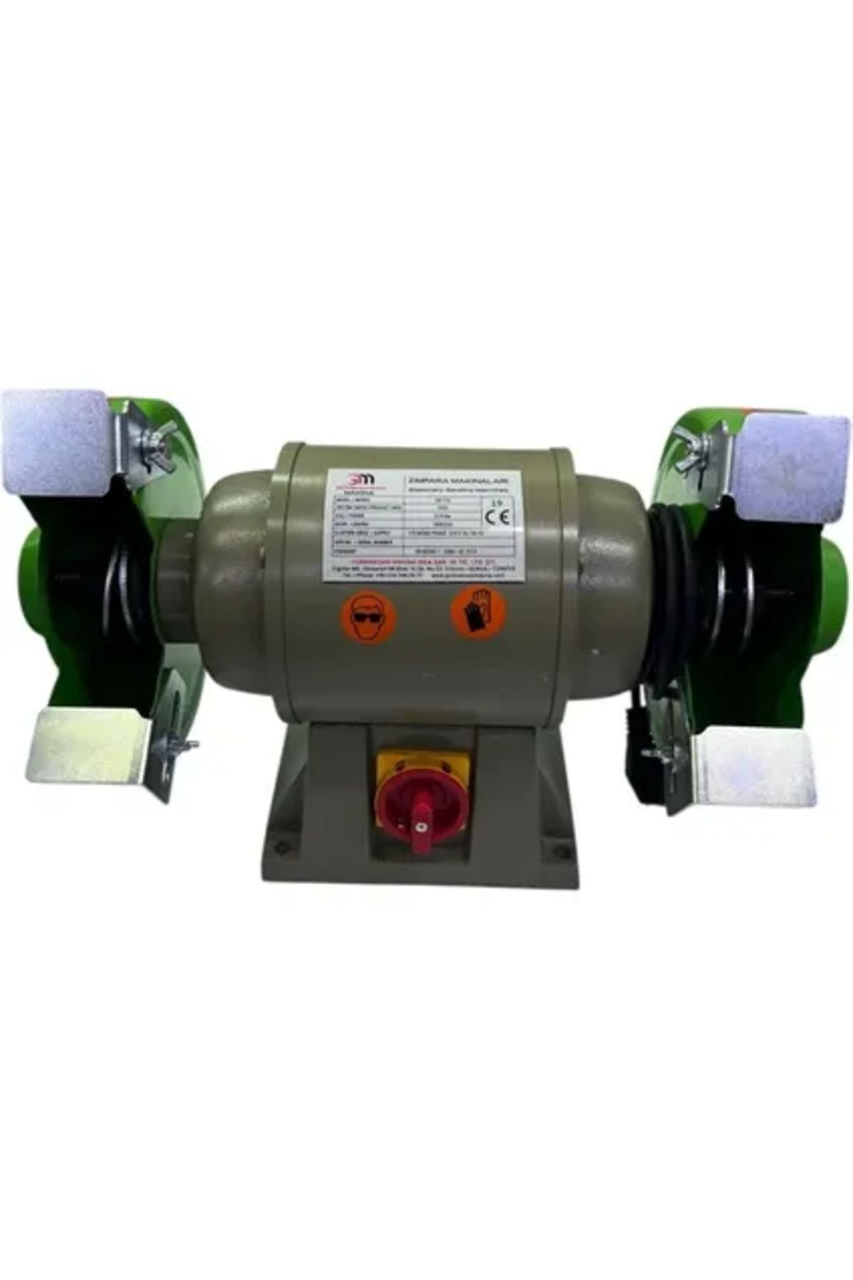 Gürmaksan Zımpara Taş Motoru MONOFAZE-200 mm