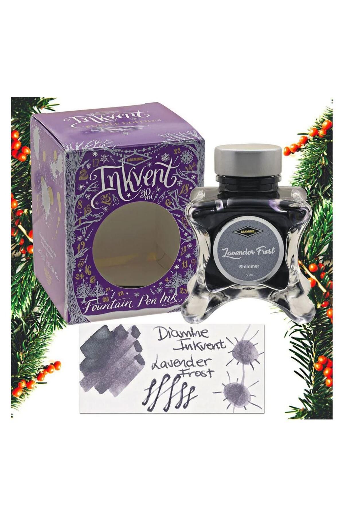 Diamine Inkvent Purple Collection Mürekkep 50ml Lavender Frost