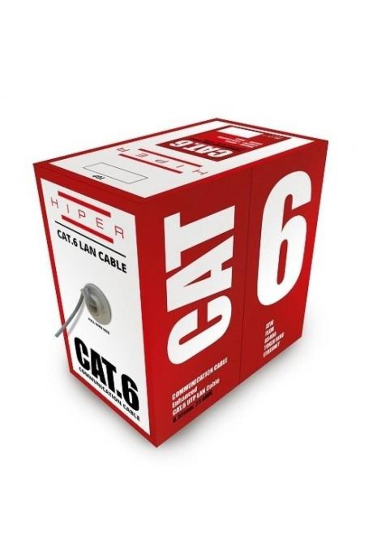 Hiper 305metre 23awg UTP CAT6 GRI KABLO