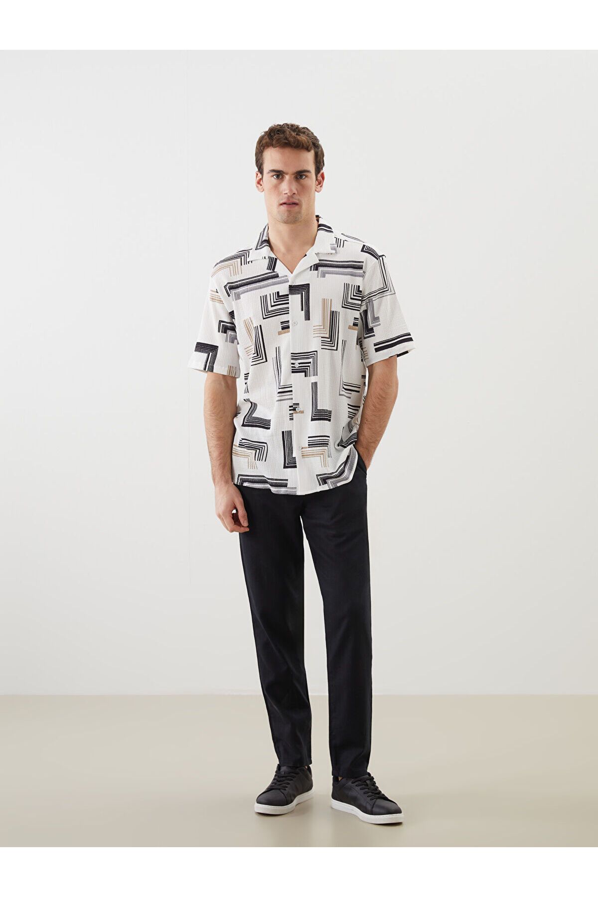 LC Waikiki Slim Fit Keten Karışımlı Erkek Pantolon