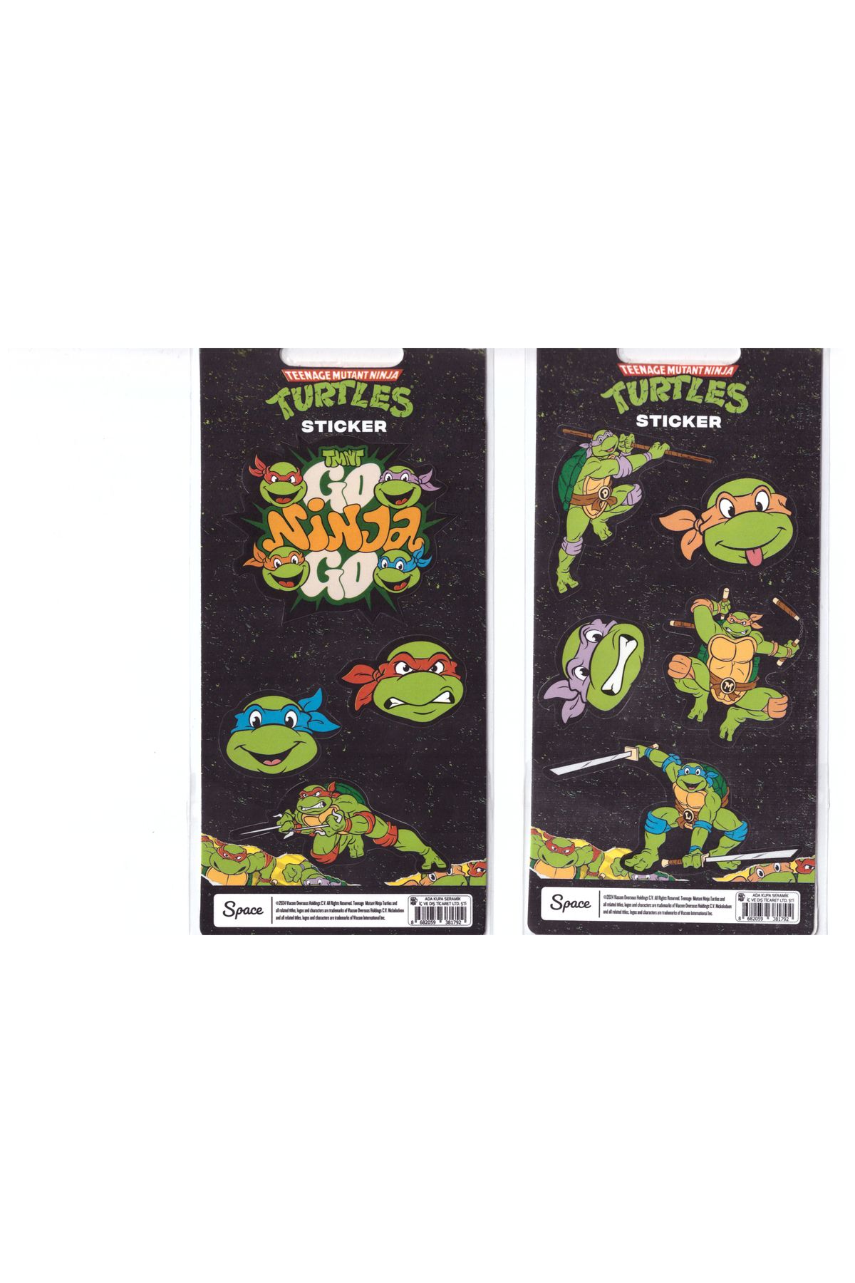officemate NINJA TURTLES TMNT STICKER STC-381792