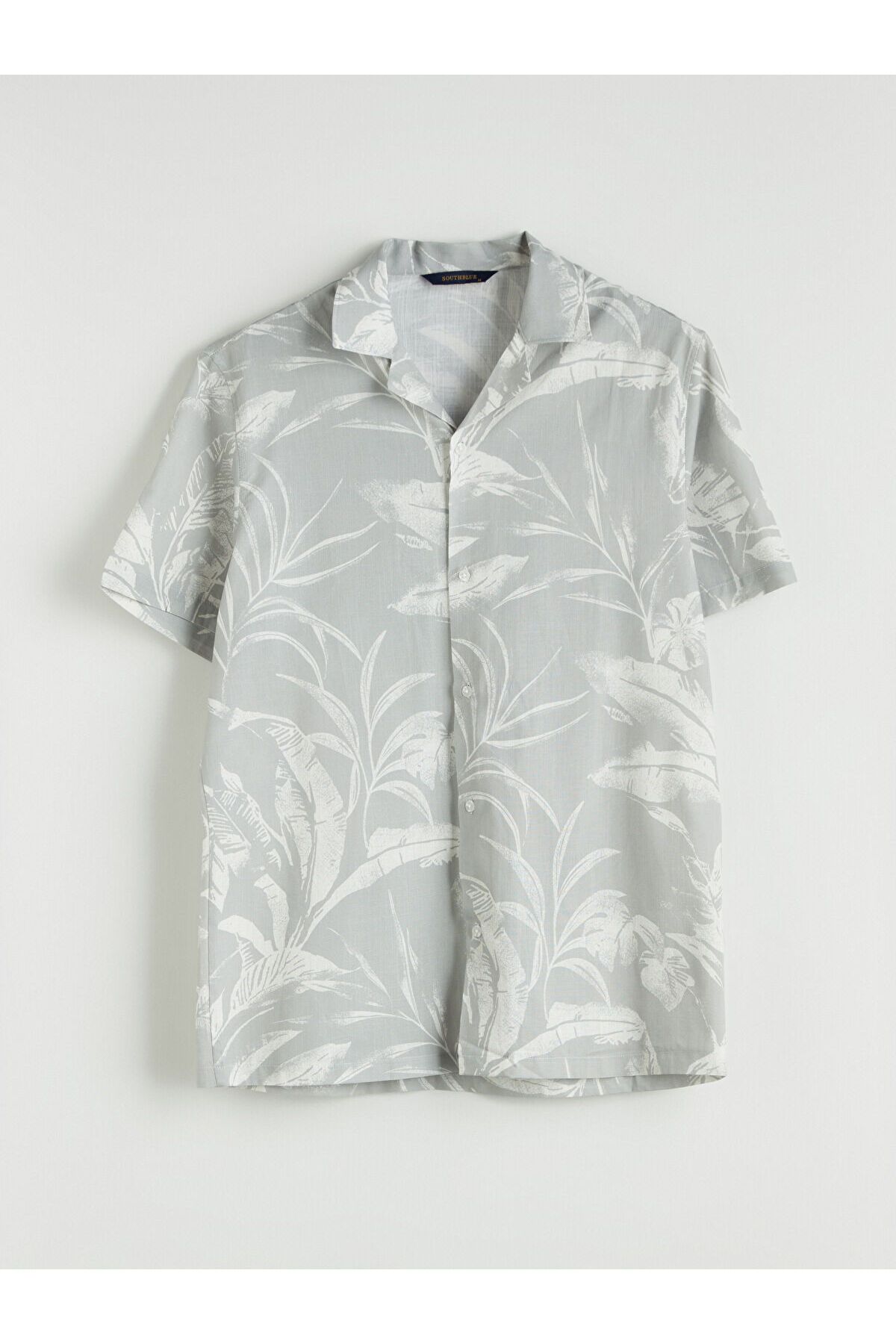LC Waikiki Regular Fit Kısa Kollu Desenli Erkek Gömlek