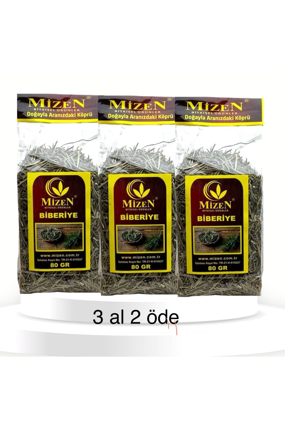 mizen Biberiye otu 80 gr 2 adet