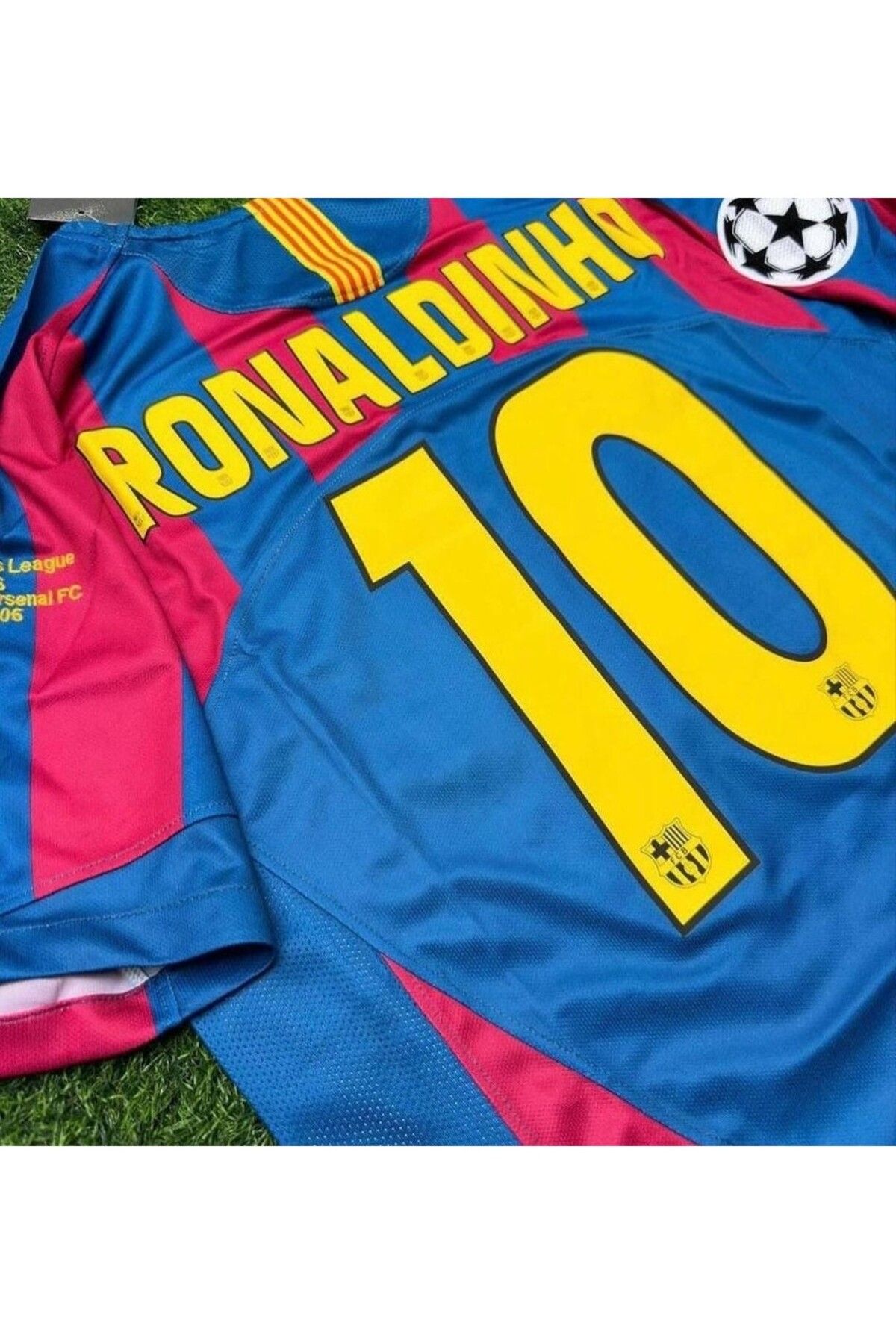 kombinezyum Ronaldinho Barcelona 2006/07 Sezonu Özel Nostalji Forması