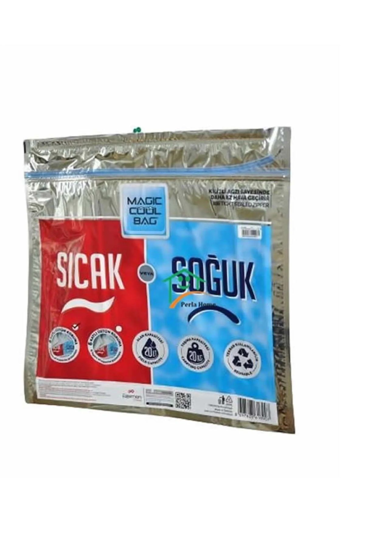 swilex Termos Çanta - Piknik Çantası - Dondurulmuş Gıda Çantası - Boy