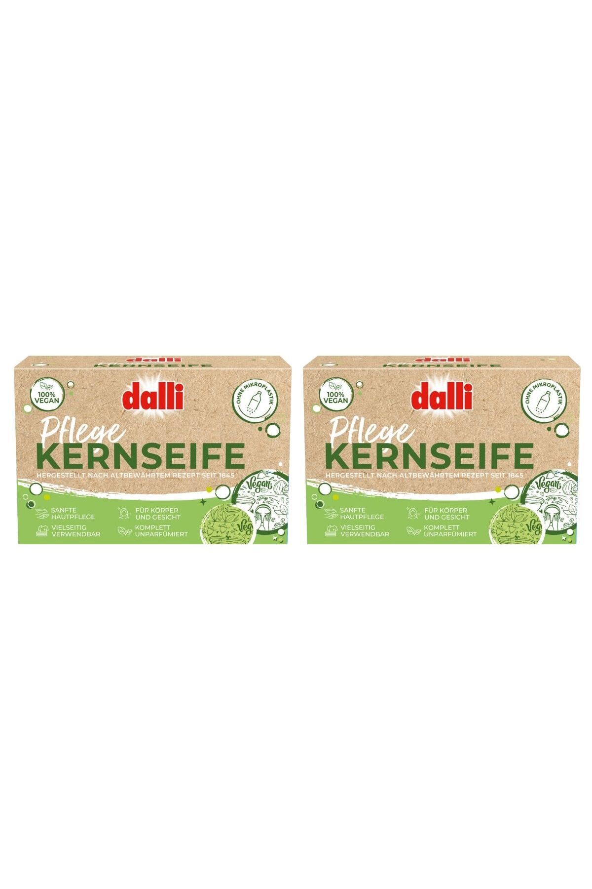 Dalli Vegan Banyo - Vücut - Yüz Sabunu 2'li Set
