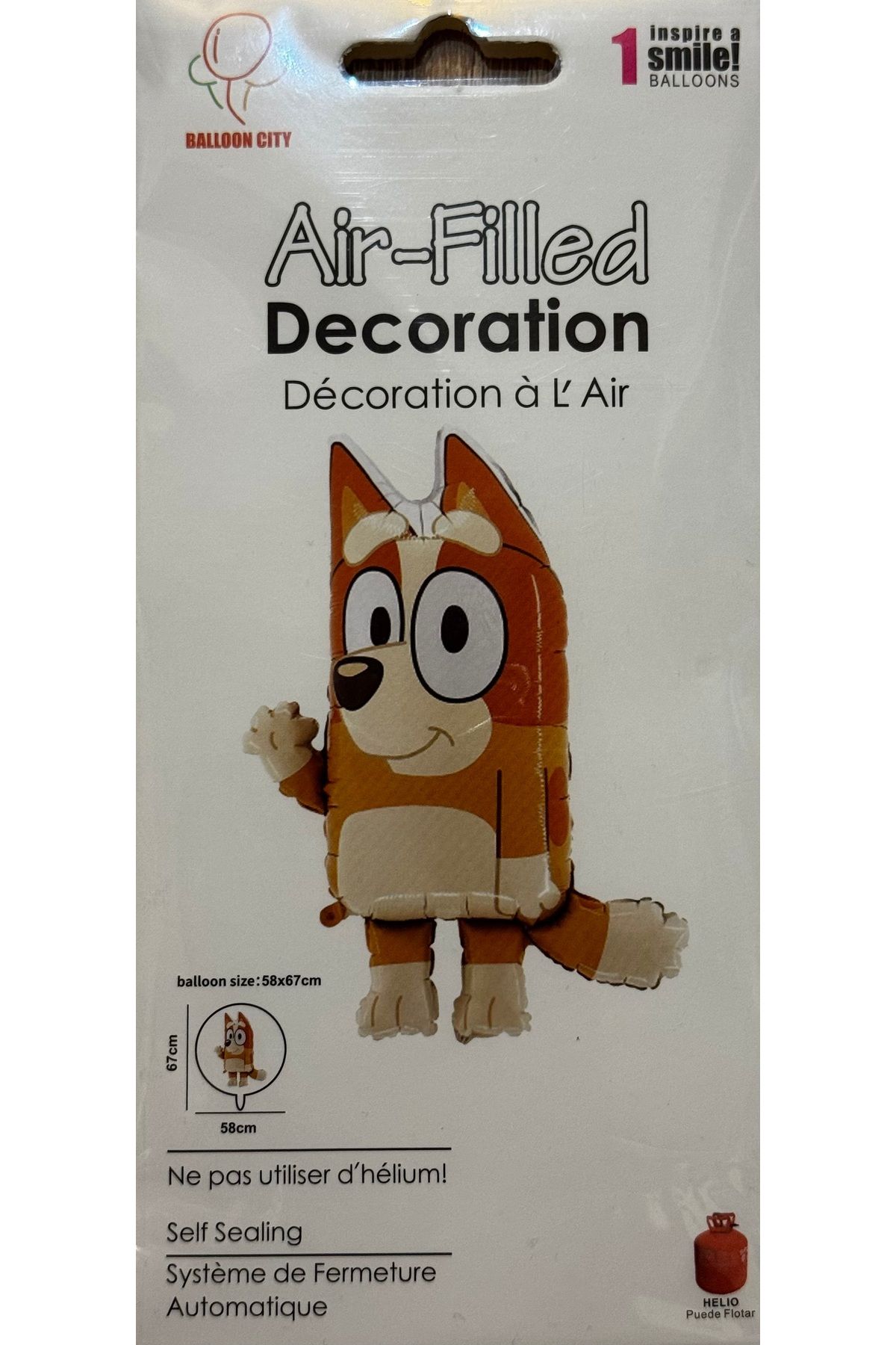 KATRİN Bluey nin kız kardeşi (bin go ) folyo balon