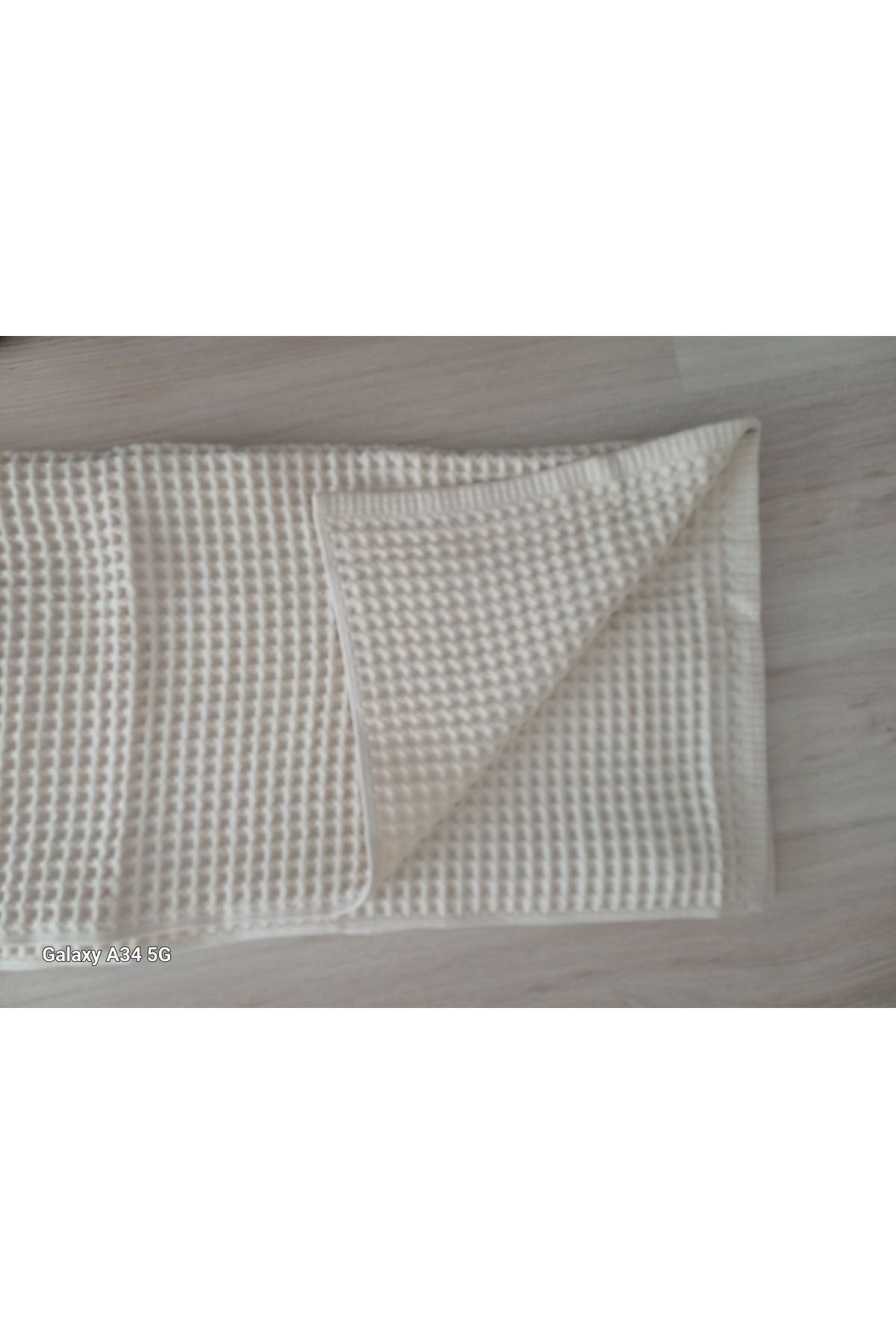BELİNİS BELİMİS PİKE DOKUMA BAMYO HAVLU % 100 PAMUKLU 80 X150 CM