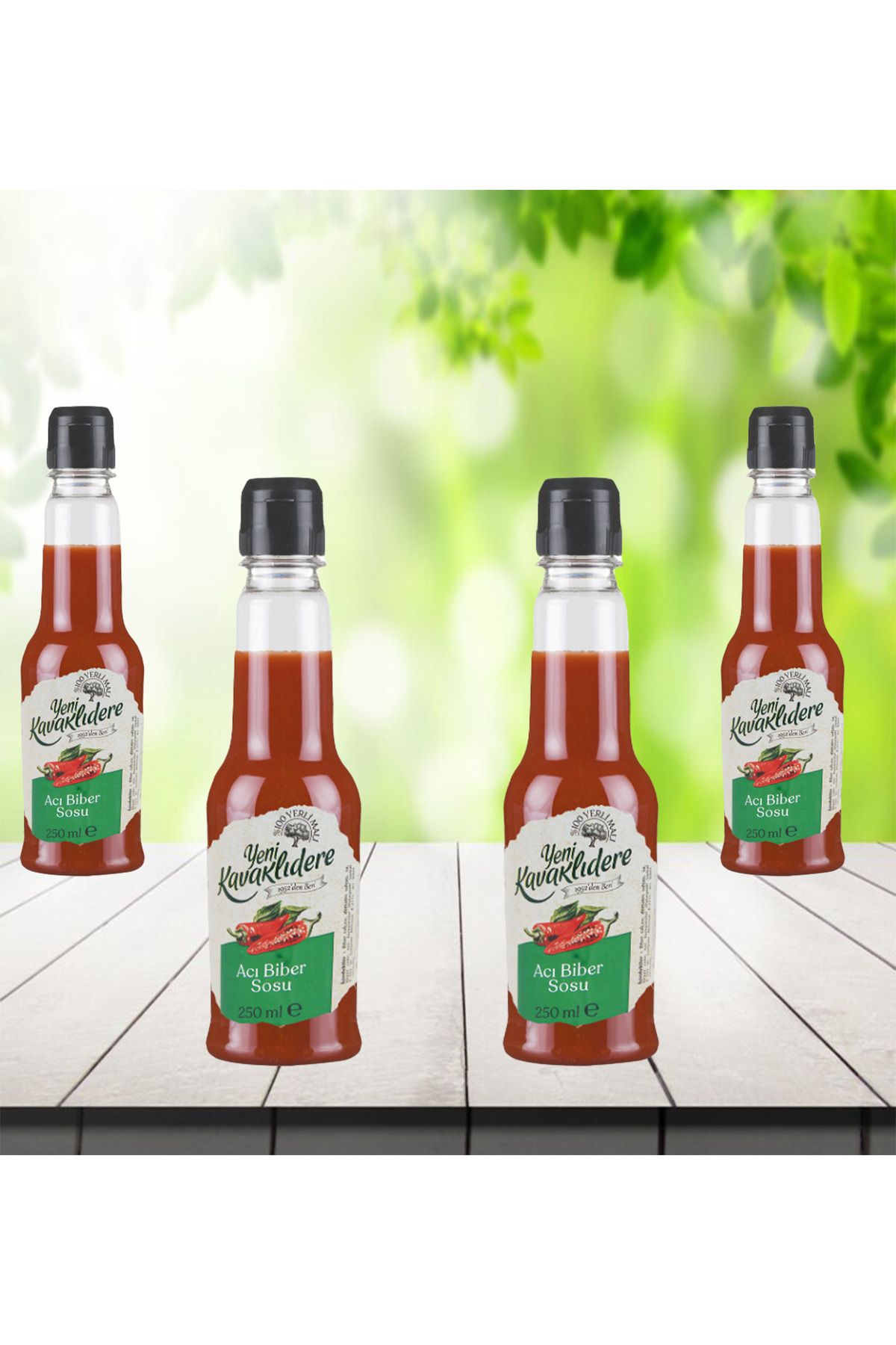 yeni kavaklıdere Acı Biber Sosu 250 ml X 4 adet