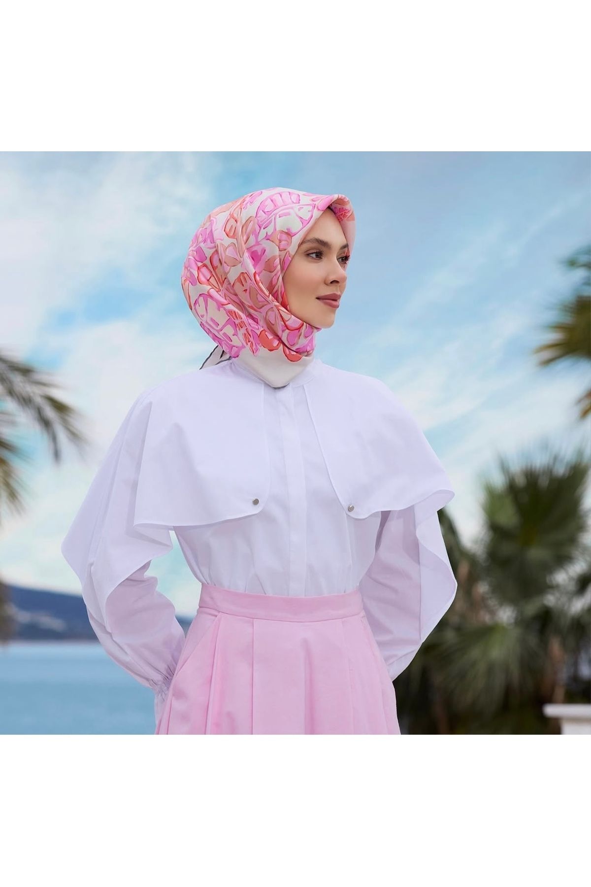 Belli BELLİ TWİL İPEK EŞARP