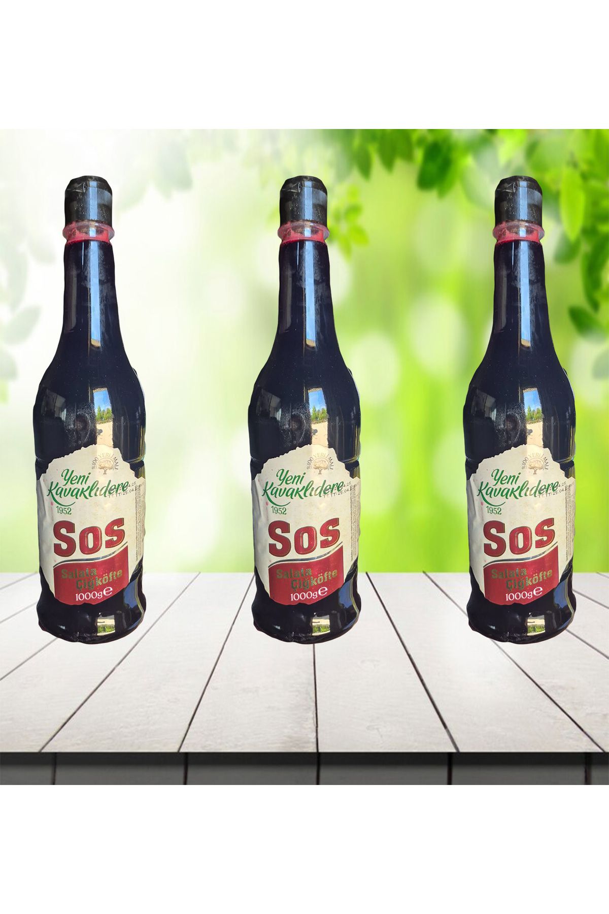 yeni kavaklıdere Salata Çiğköfte Sosu 1000 g X 3 adet