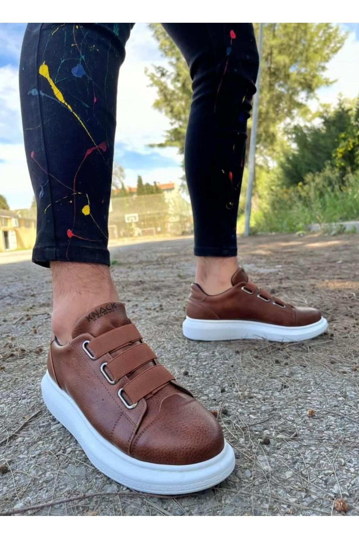 Byshoes Knack Sneakers Ayakkabı 889 Taba