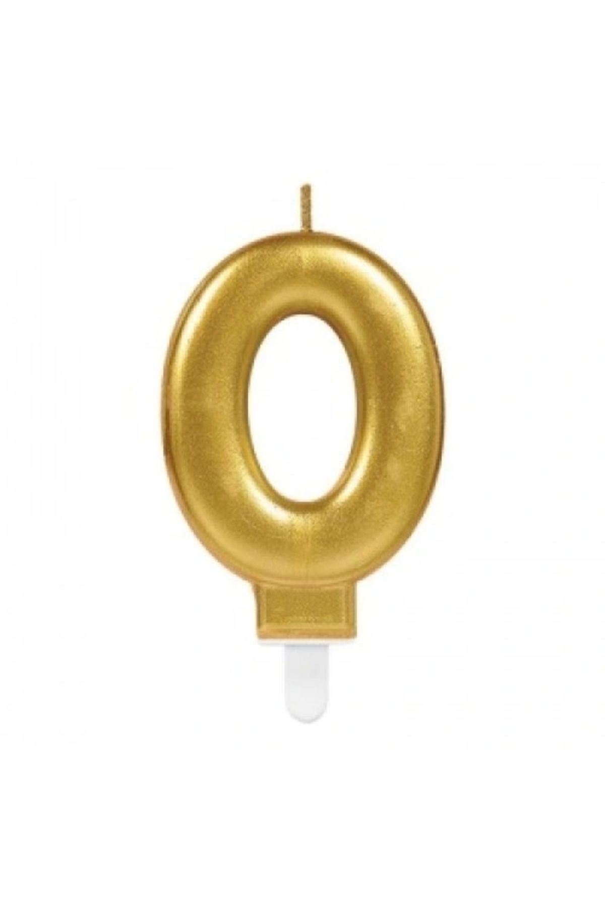 ShopNova 0 Rakam Mum Gold Renk