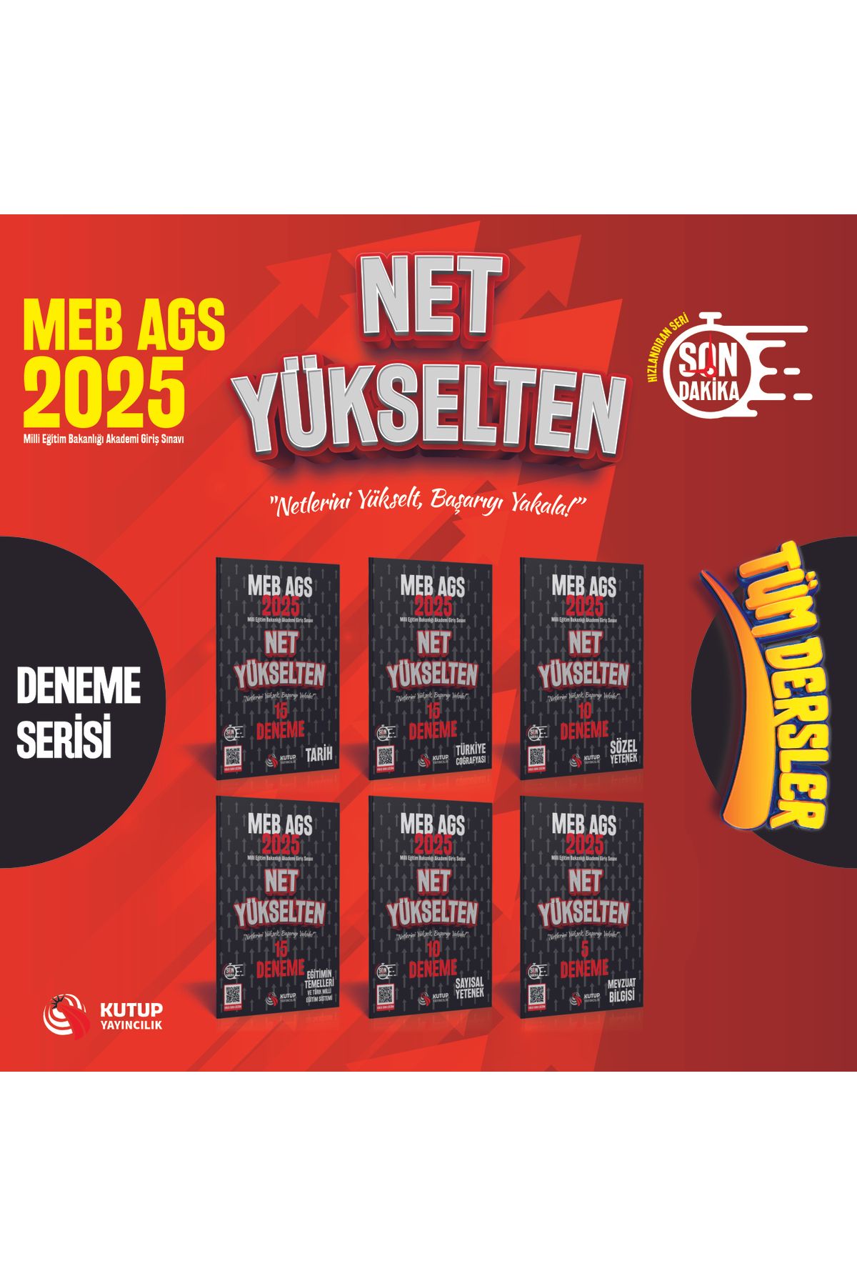 Kutup Yayıncılık 2025 MEB - AGS NET YÜKSELTEN DENEME SINAVI