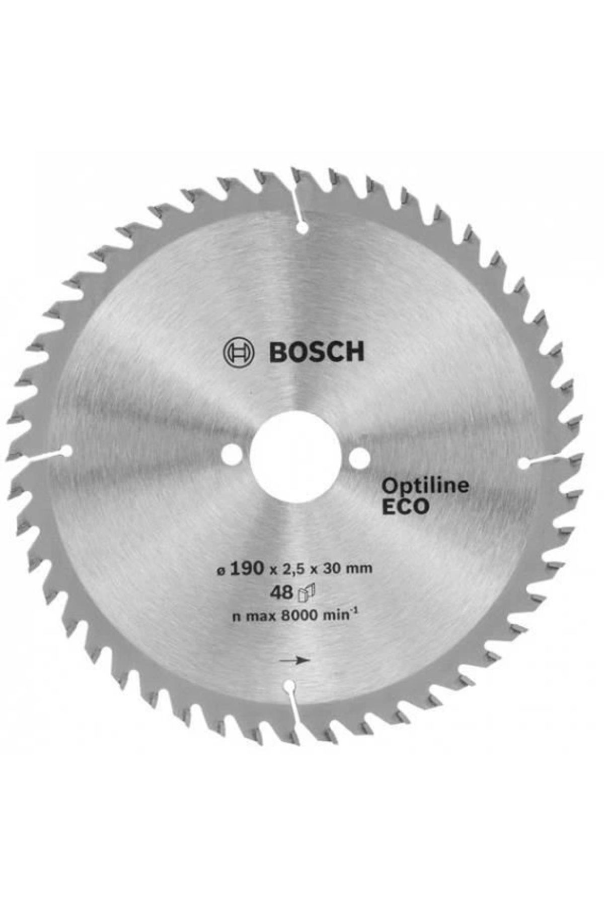ShopNova Bosch Optine Eco Daire Testere Bıçağı 190x30 mm 48 Diş 2 608 641 790