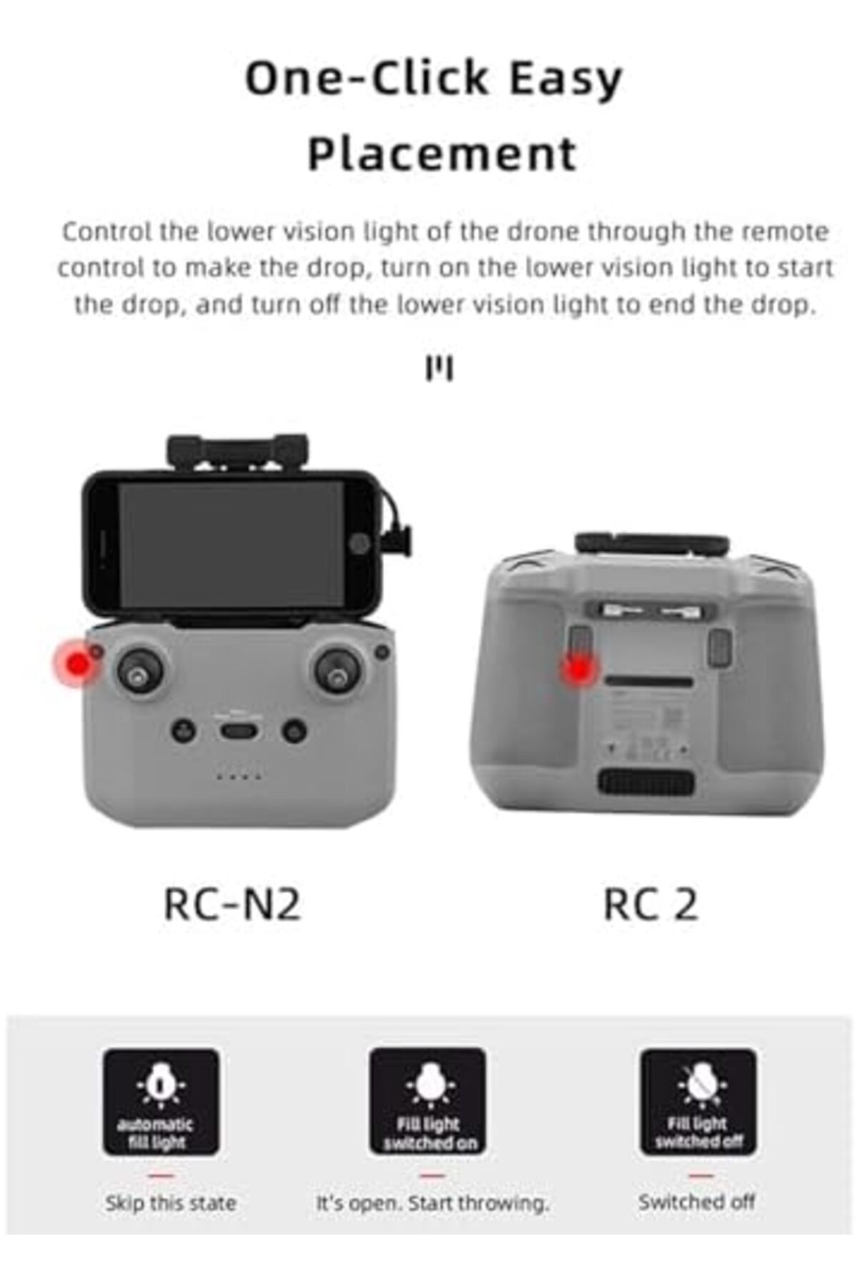 Cesiro-LICHIFIT Drone Airdrop System + Landing Gear for DJI Air 3 - Compatible Model, External App 6