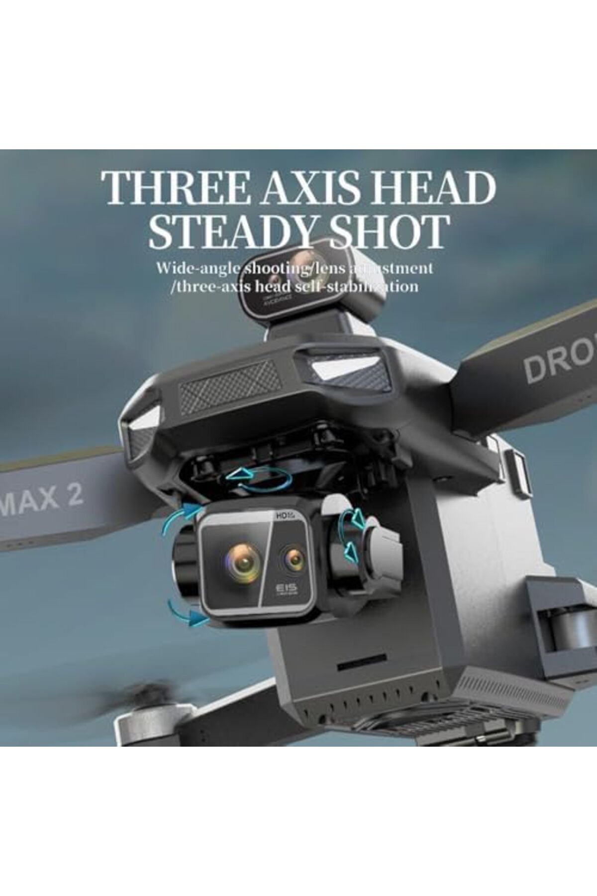 TEEGGI-Teeggi KF104 MAX2 drone with 4K camera for adults, remote control with screen, control distance 6 km, 2