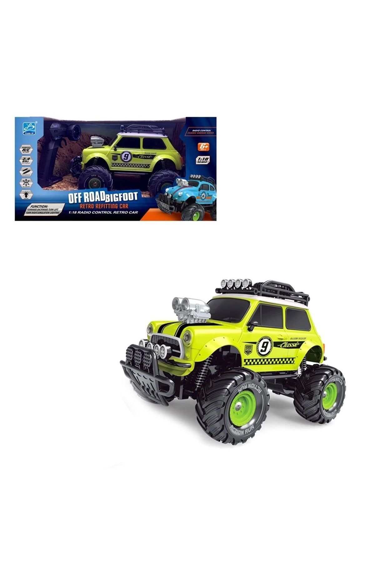 Emperium YD898-MT1820 Uzaktan Kumandalı Full Fonksiyon 1:18 Şarjlı 2.4G Sevimli Off-Road Mini Araba