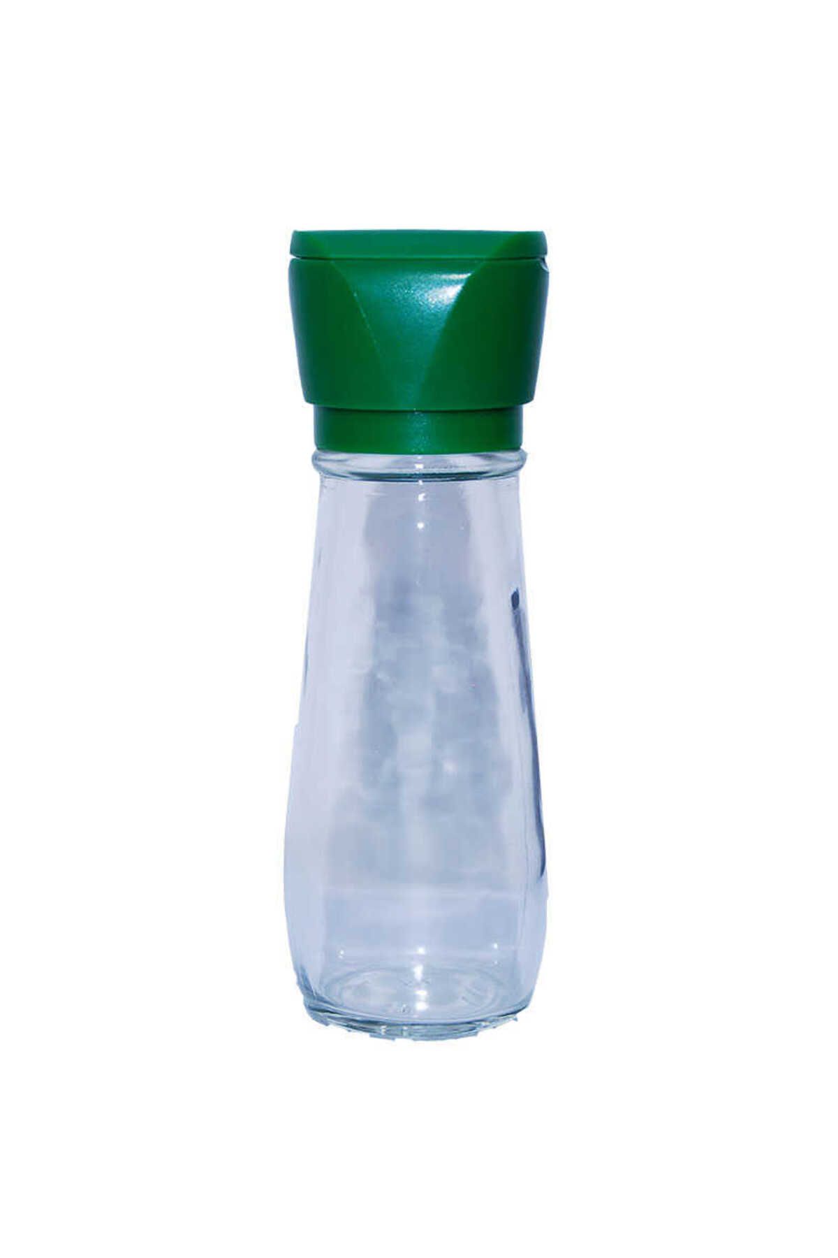 swilex Tuz Karabiber Değirmeni Yeşil + Himalaya Çakıl Tuz Beyaz 250 Gr