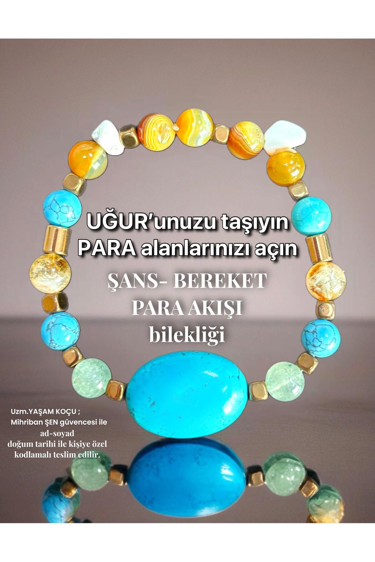 Mihri Doğaltaş Şans ve Bereket Bilekliği