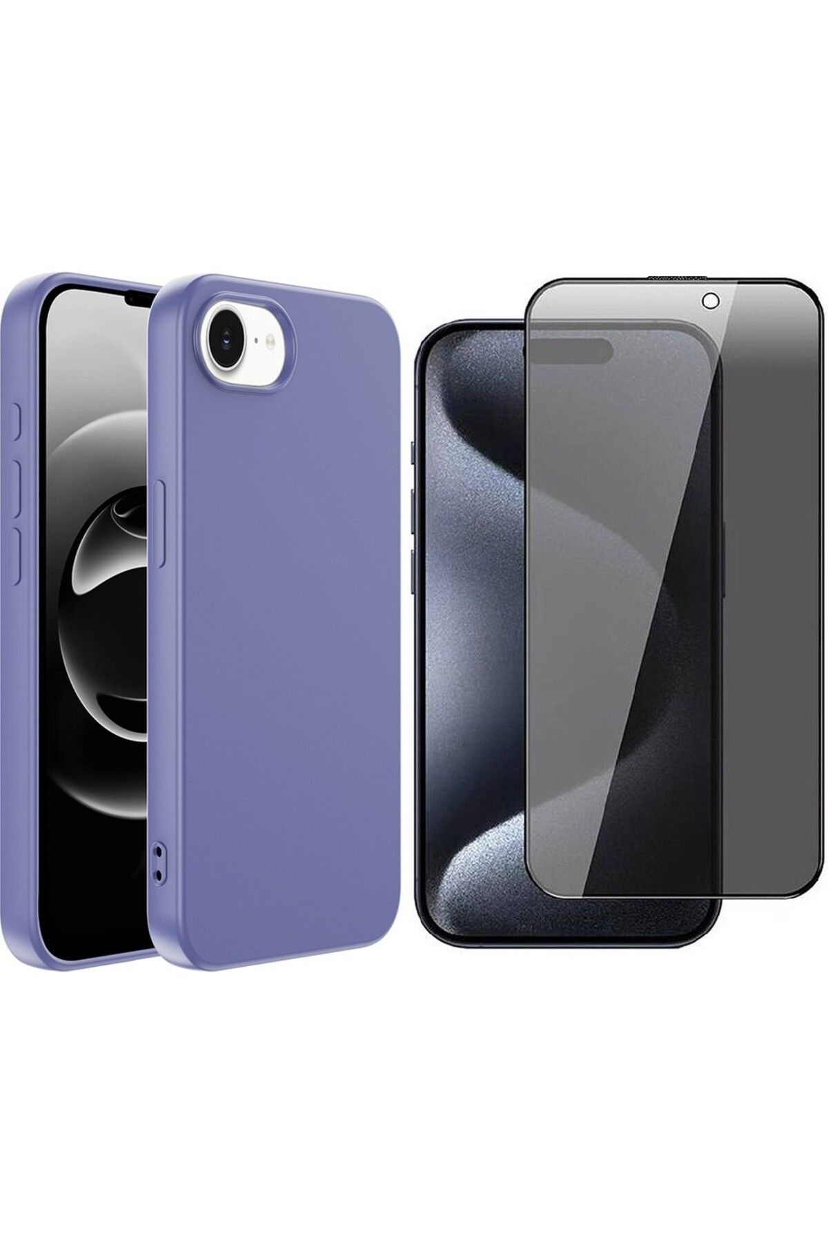 Vendas Apple iPhone 16E Kılıf Zore Mara Lansman Kapak + Hayalet Ekran Koruyucu
