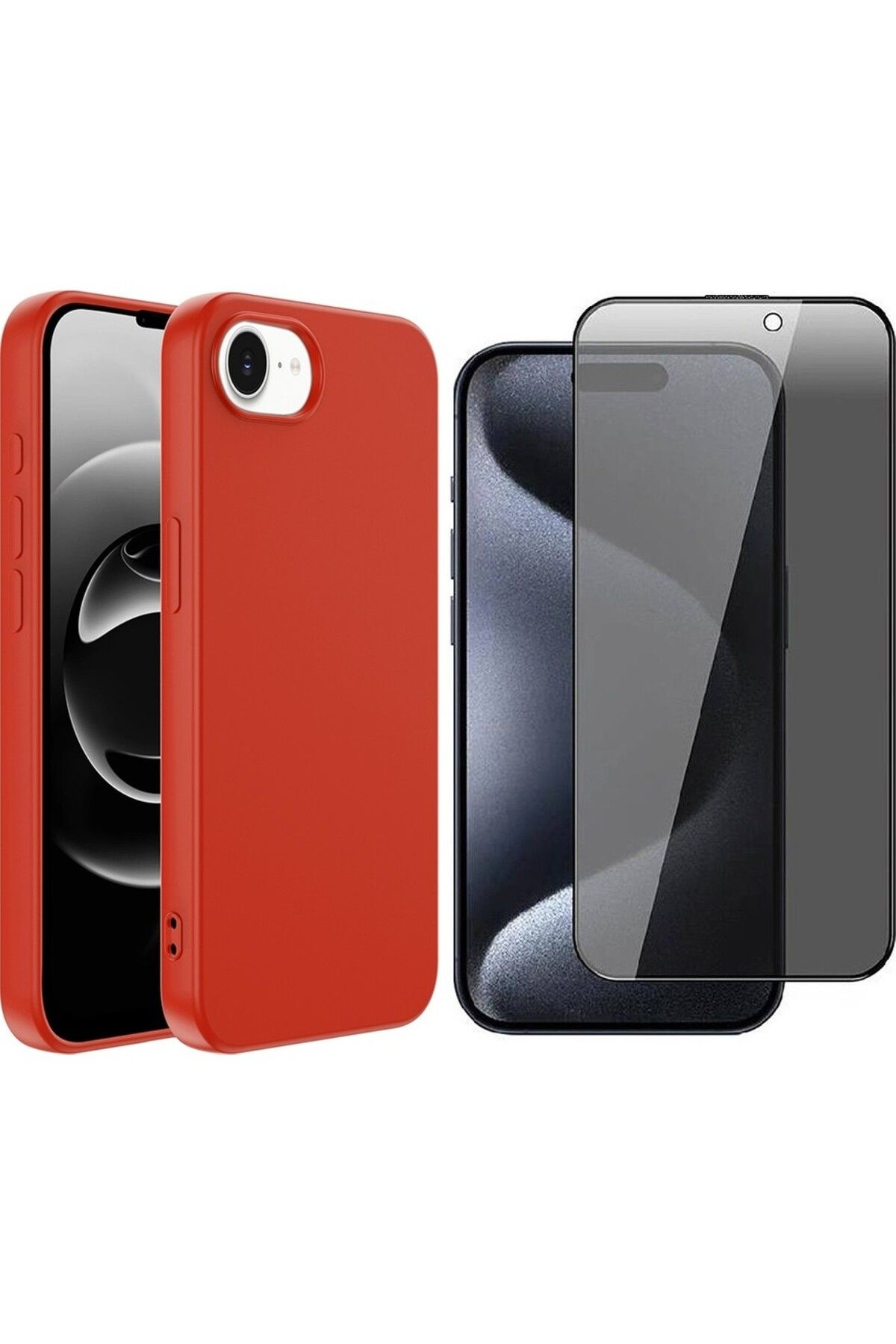 Vendas Apple iPhone 16E Kılıf Zore Mara Lansman Kapak + Hayalet Ekran Koruyucu