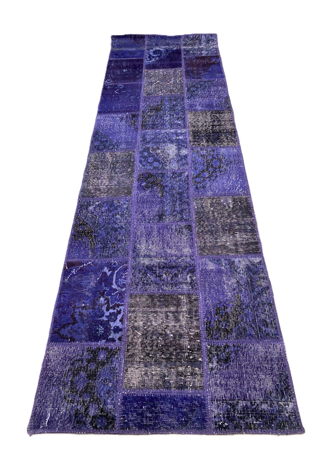 1001Rugs Patchwork El Halı 90 x 300