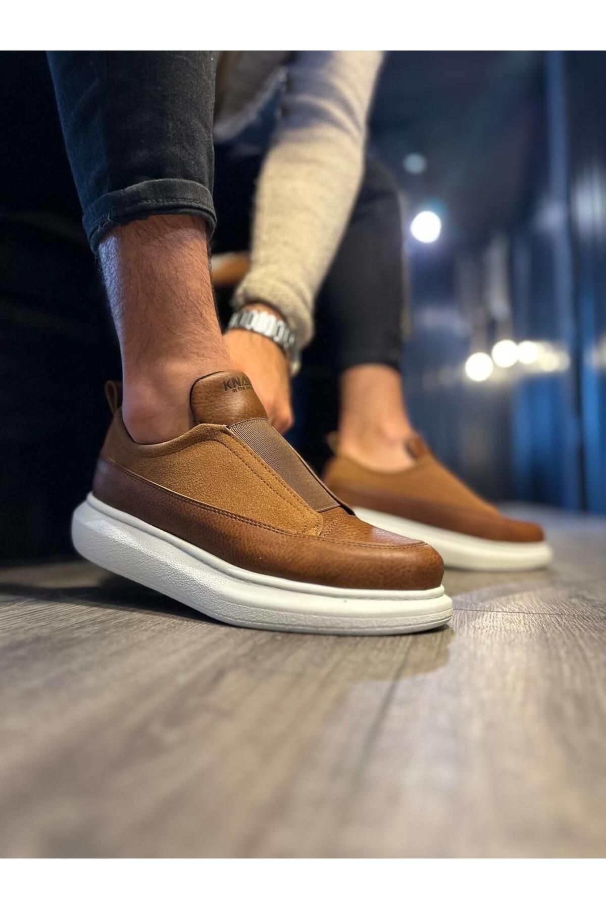 Byshoes Knack Sneakers Ayakkabı 911 Taba