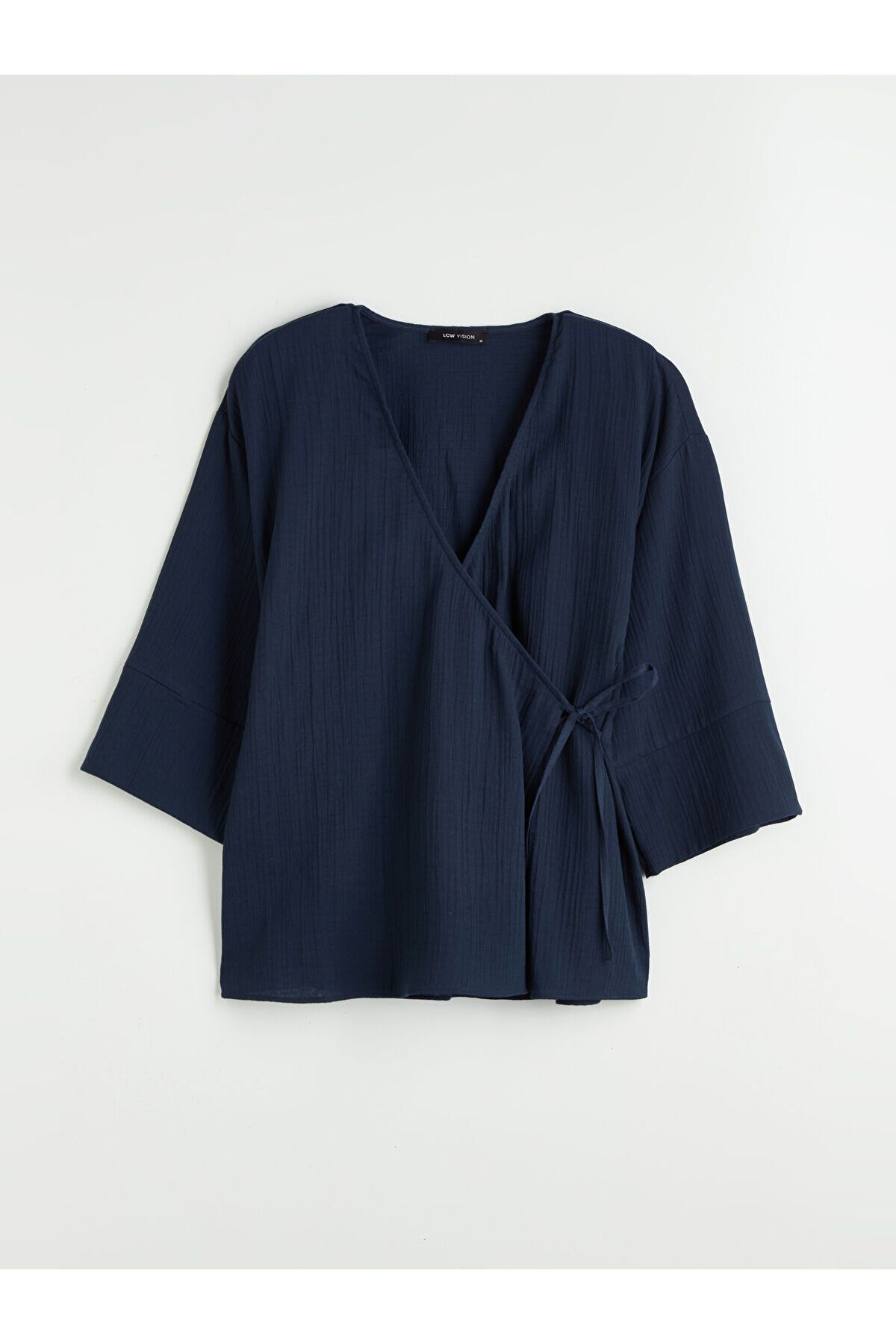 LC Waikiki Kruvaze Yaka Dokulu Kadın Kimono